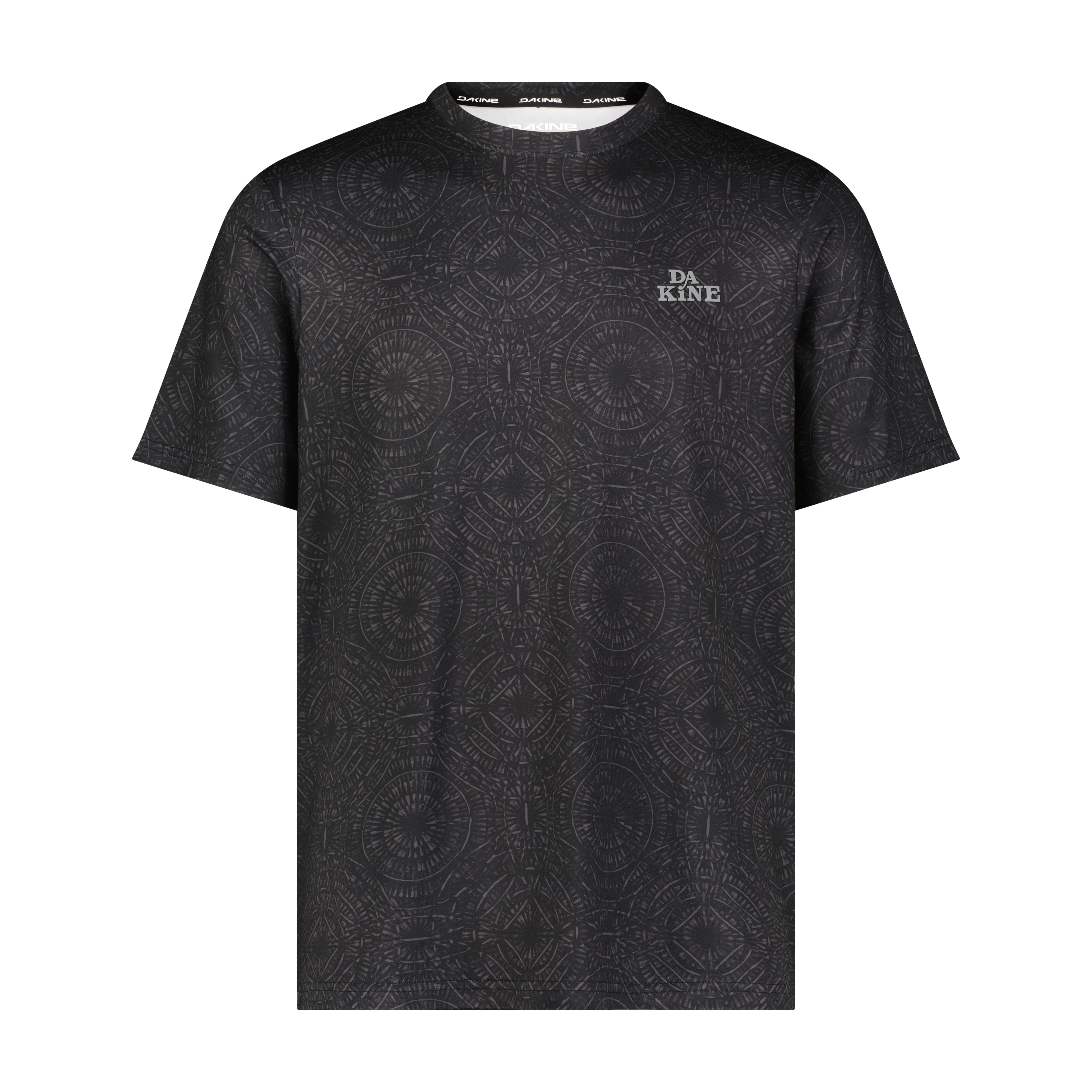 Rincon Short Sleeve Loose Fit Rashguard - Batik Black sold by Dakine