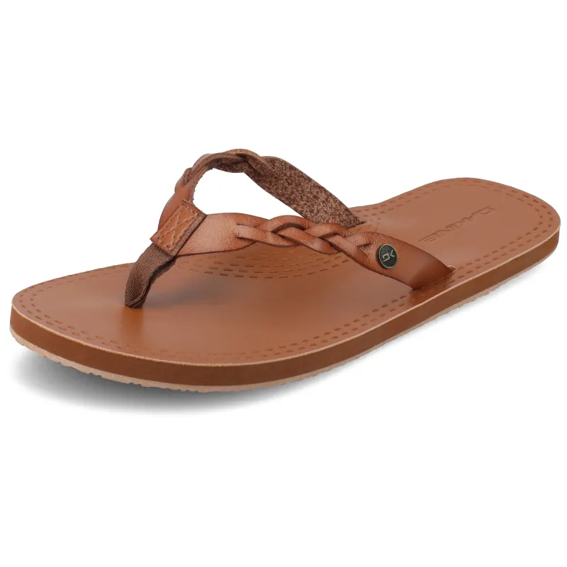 Roarah Women's Flip Flop Thong - Tan sold by Dakine