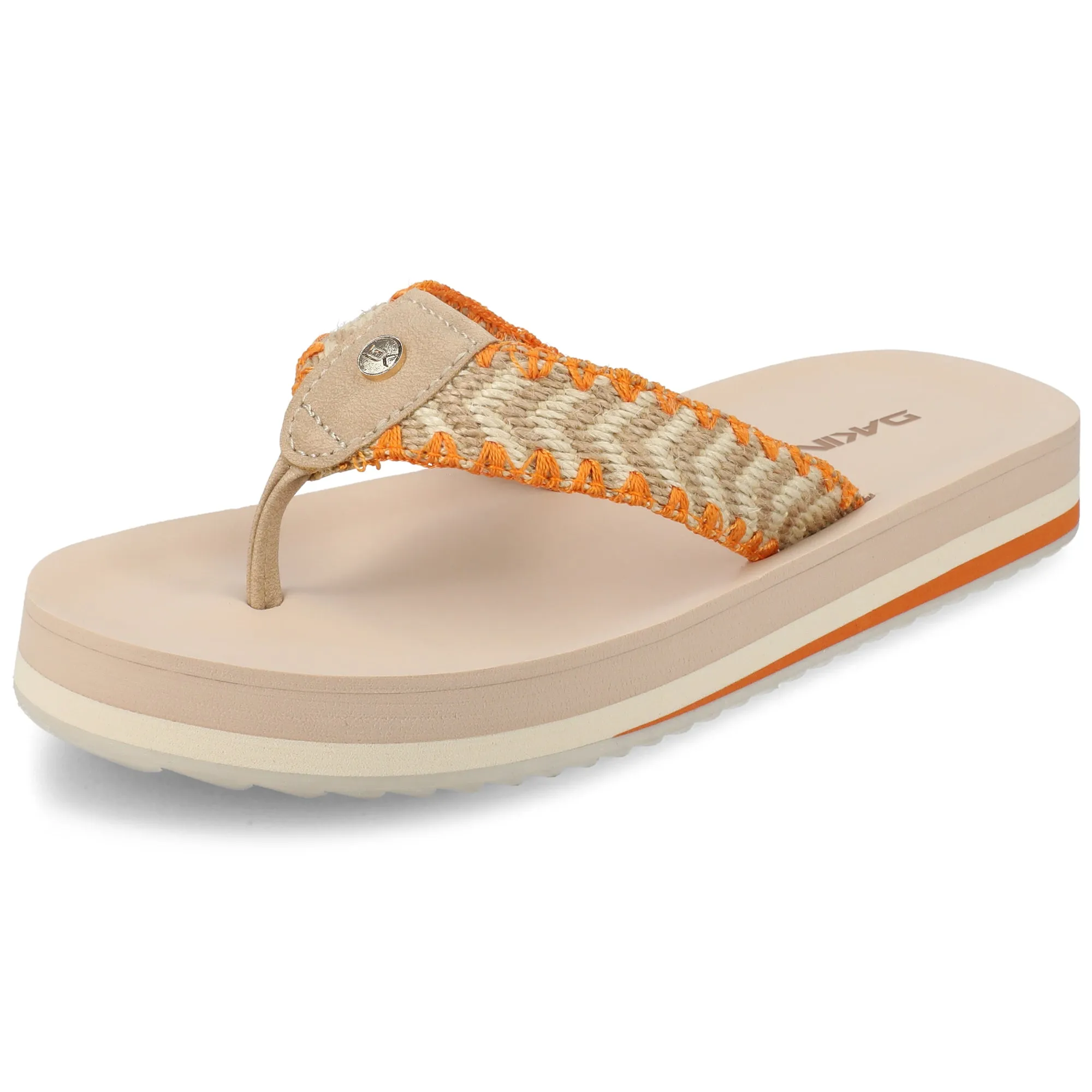 Rossy Women's Flip Flop Yoga Thong - Tan sold by Dakine