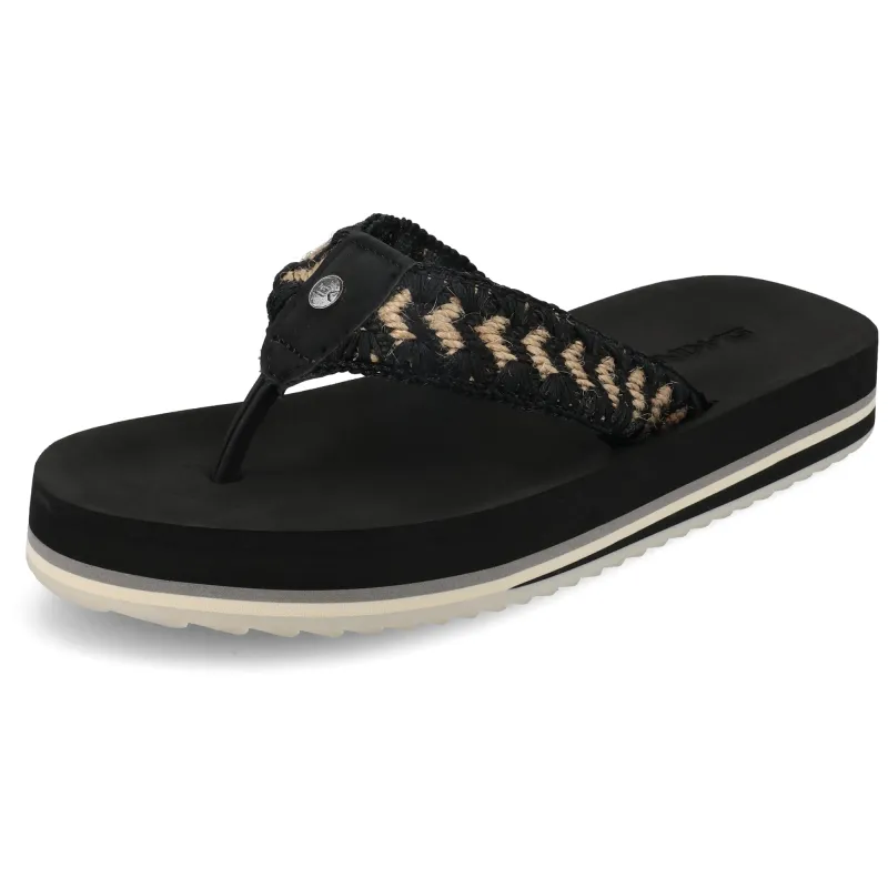 Rossy Women's Flip Flop Yoga Thong - Black sold by Dakine