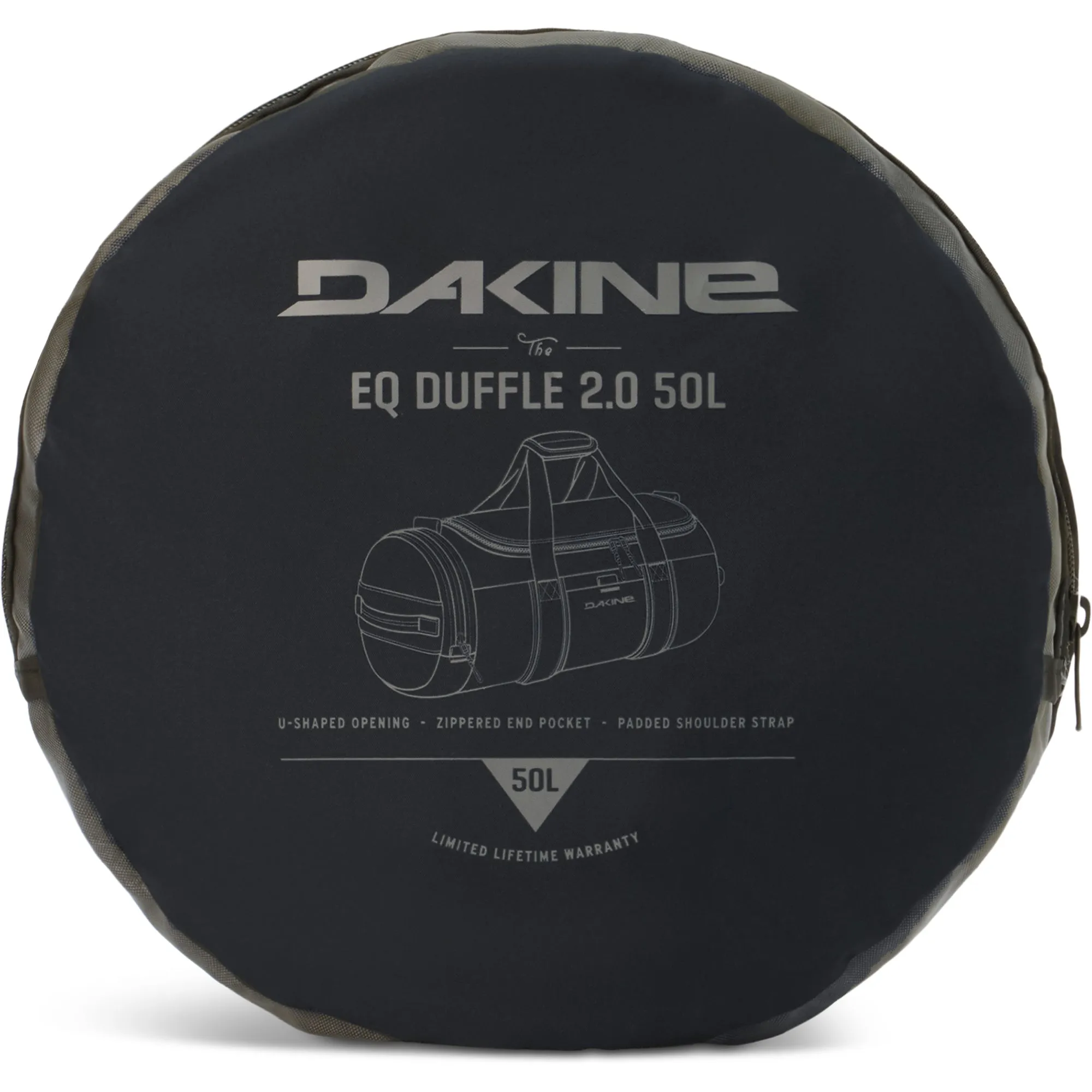 EQ Duffle 2.0 50L - Carbon Heather sold by Dakine product image thumbnail 3