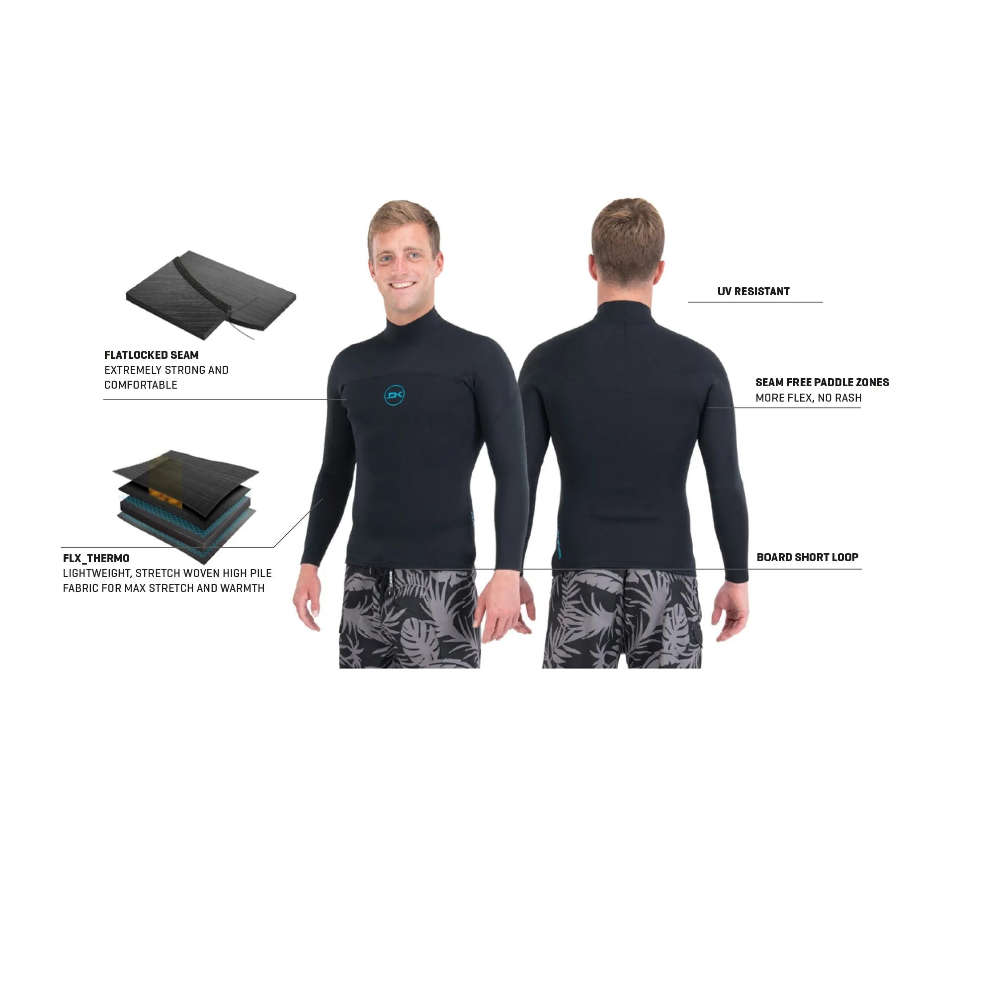 Quantum Jacket 2/1mm F/L - Men's sold by Dakine product image thumbnail 5