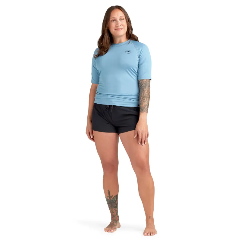 HD Snug Fit Short Sleeve Rashguard Crew - Women's sold by Dakine