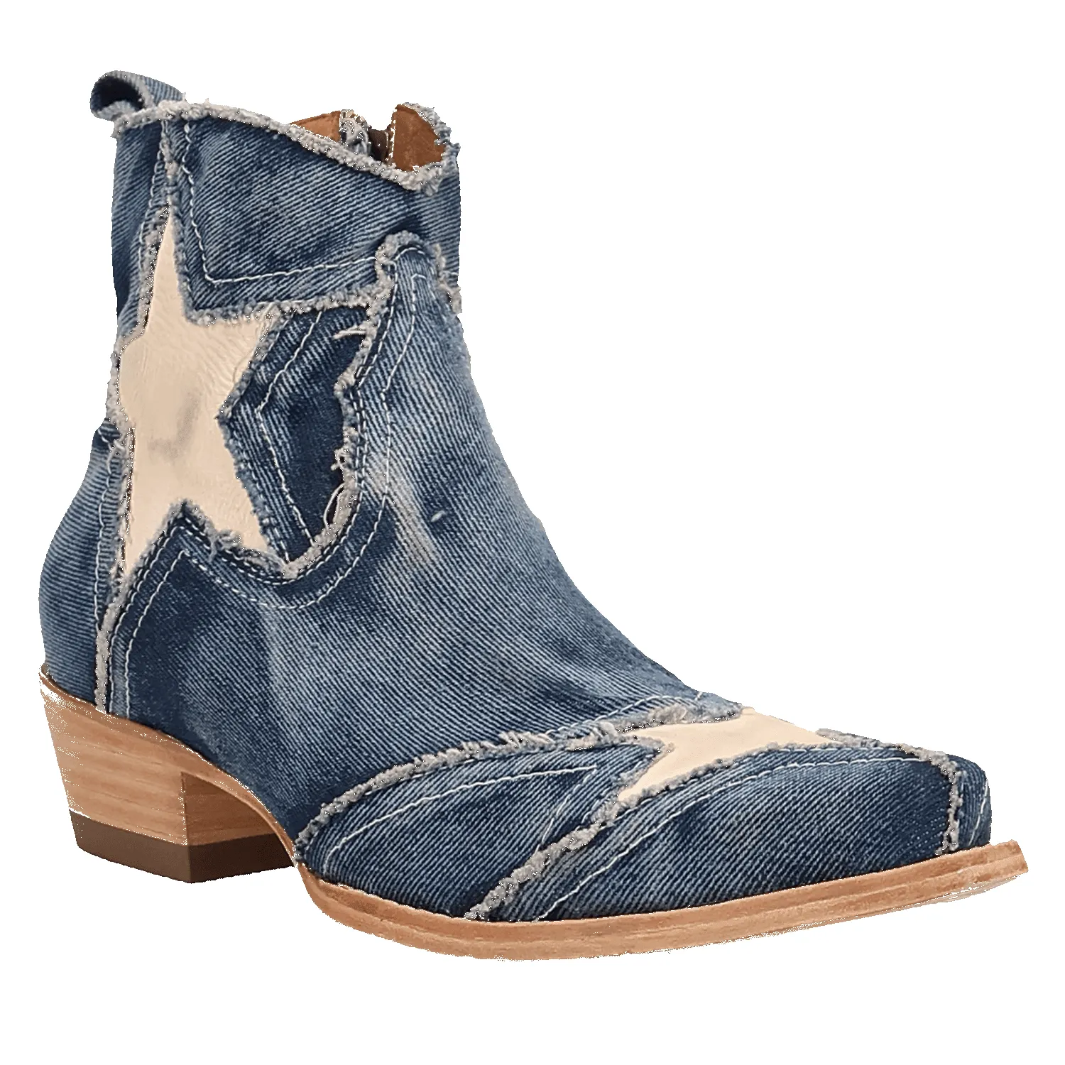 STARDUST DENIM BOOTIE sold by Dan Post