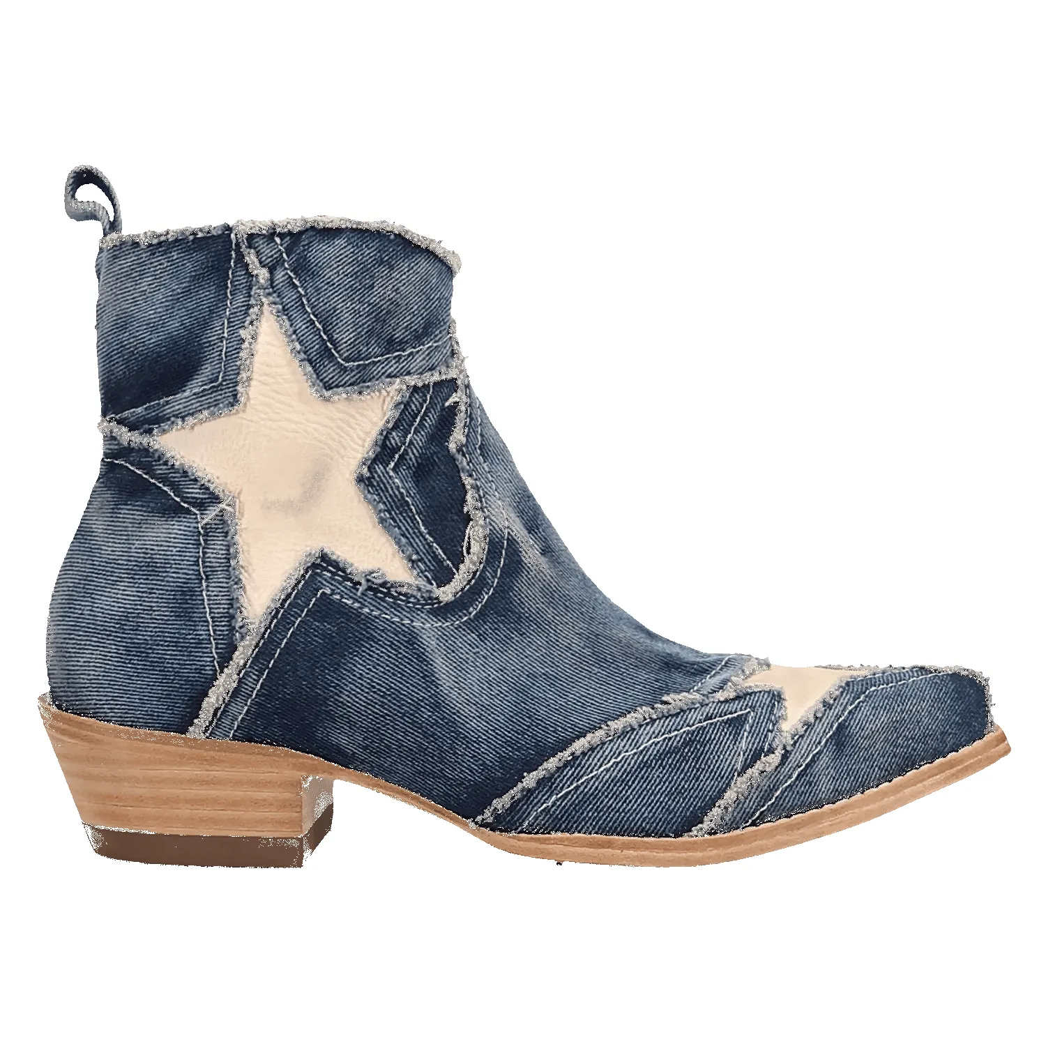 STARDUST DENIM BOOTIE sold by Dan Post product image thumbnail 2