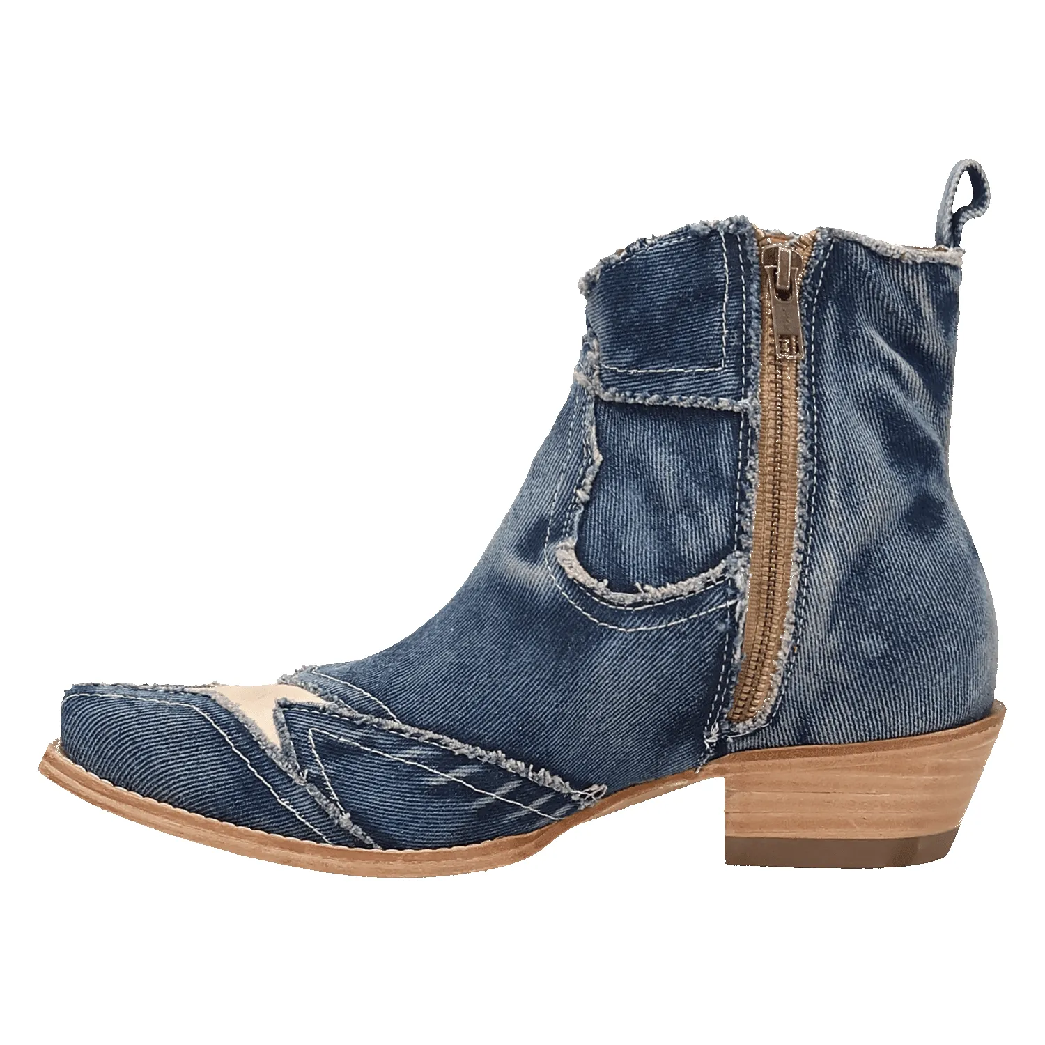 STARDUST DENIM BOOTIE sold by Dan Post product image thumbnail 3