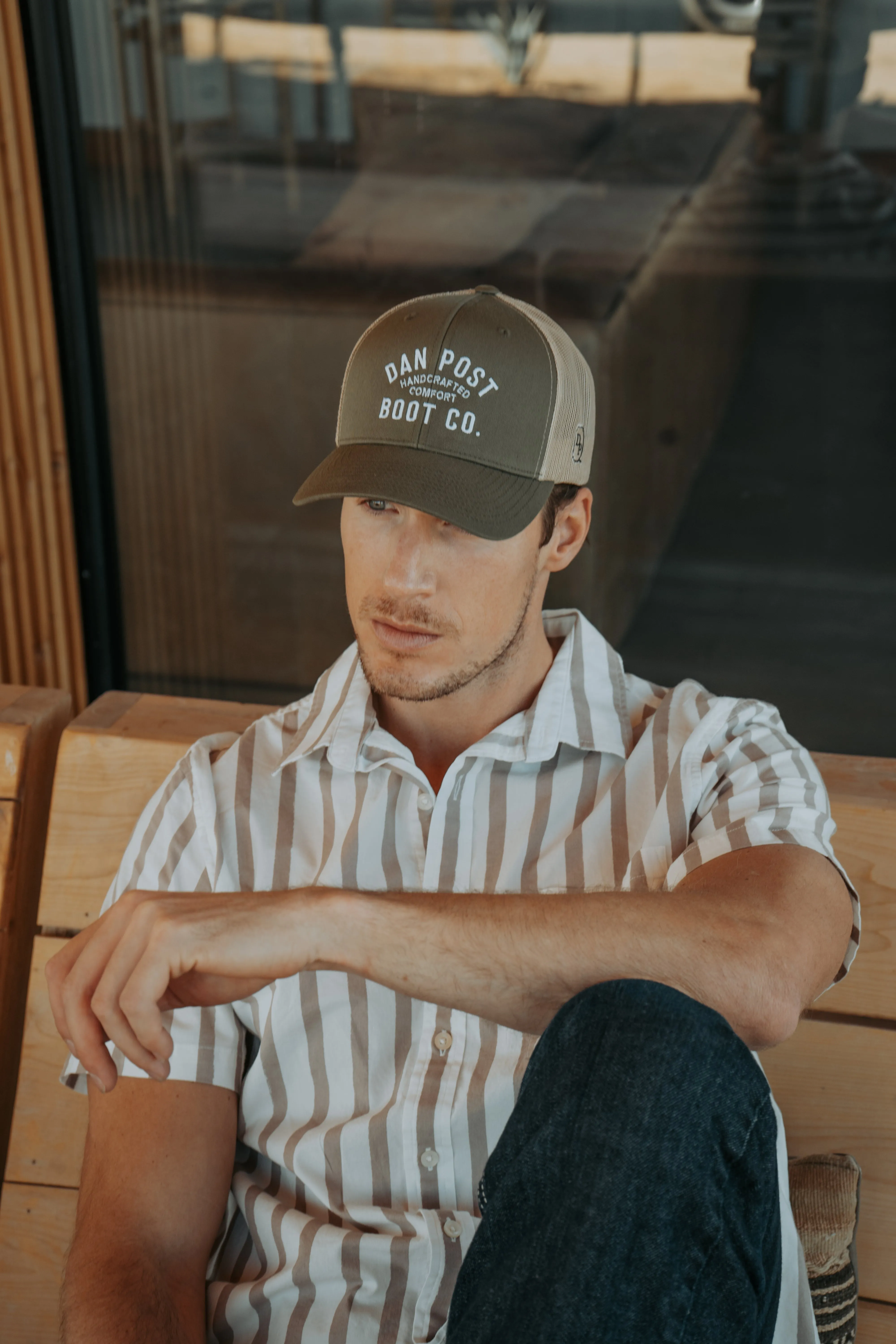 Dan Post Trucker Hat sold by Dan Post product image thumbnail 2