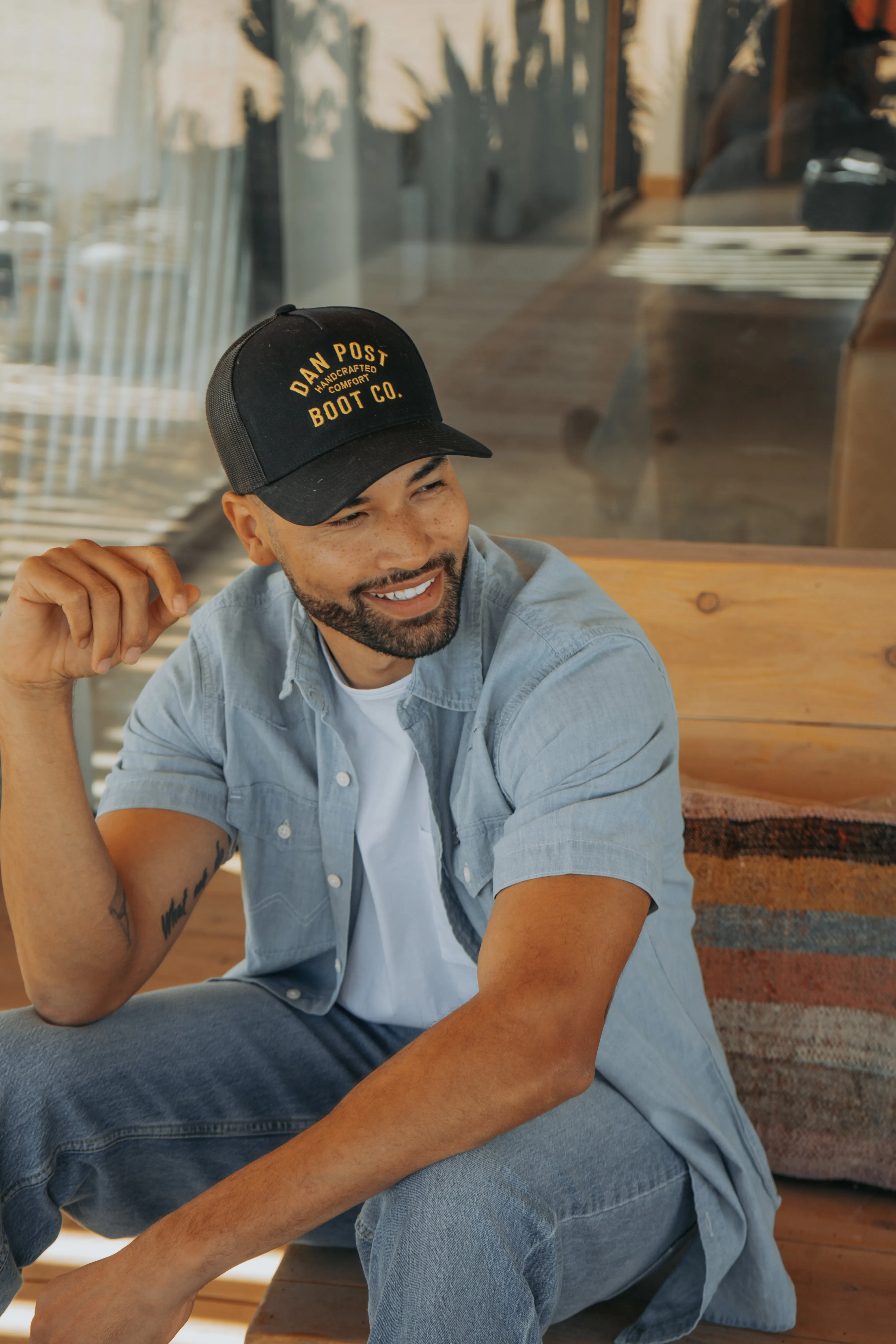 Dan Post Trucker Hat sold by Dan Post product image thumbnail 2