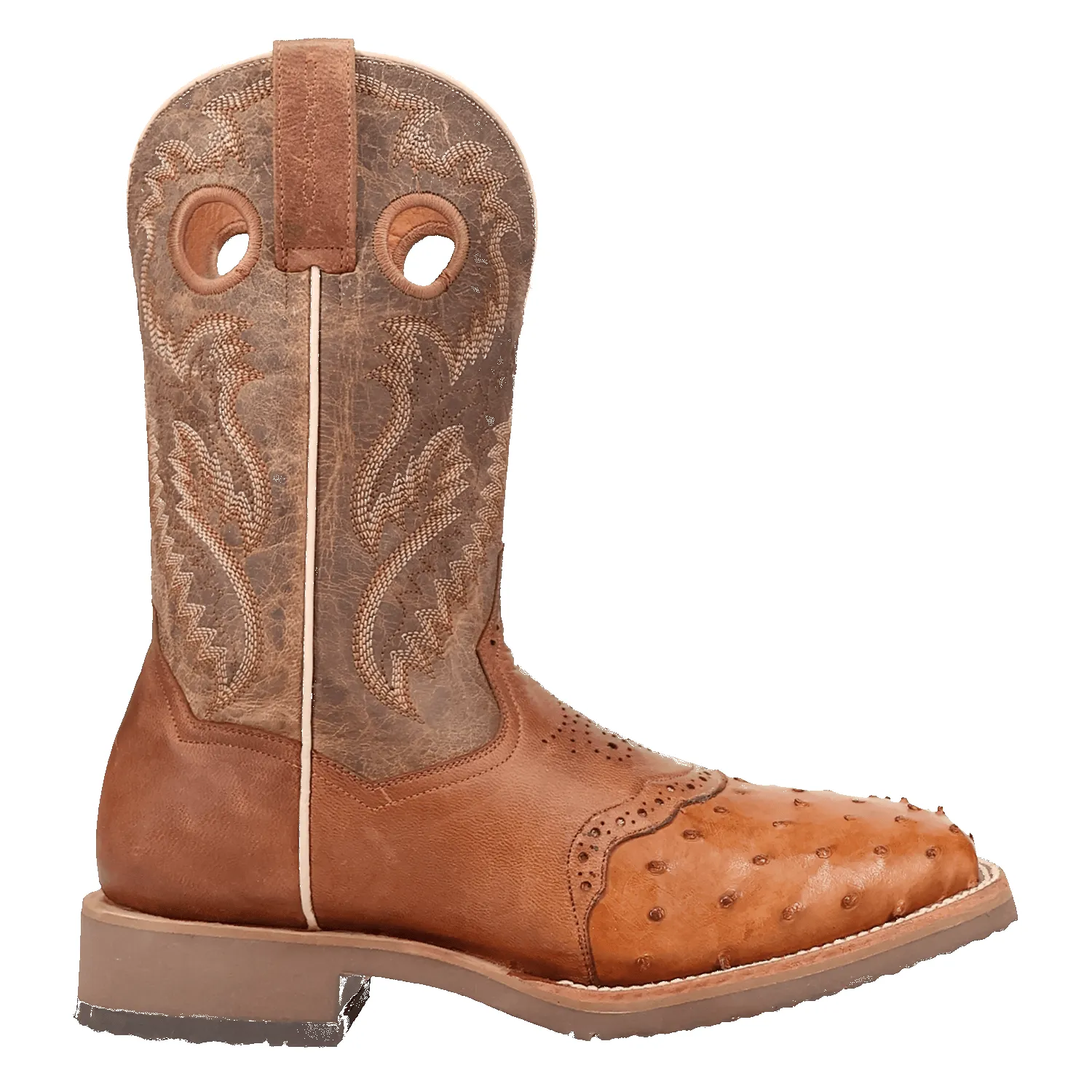 MARTEL FULL QUILL OSTRICH BOOT sold by Dan Post product image thumbnail 2
