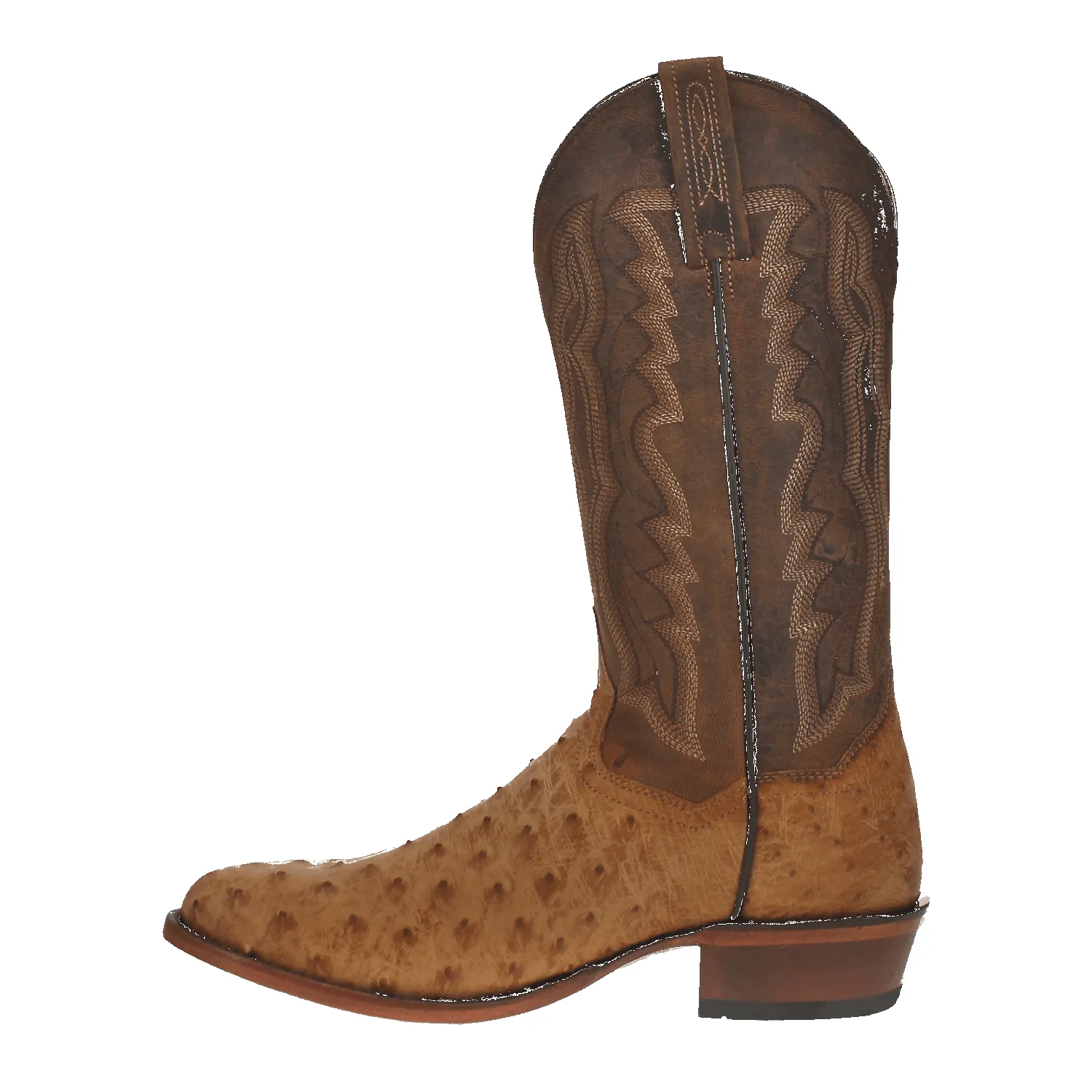 GEHRIG FULL QUILL OSTRICH BOOT sold by Dan Post product image thumbnail 3