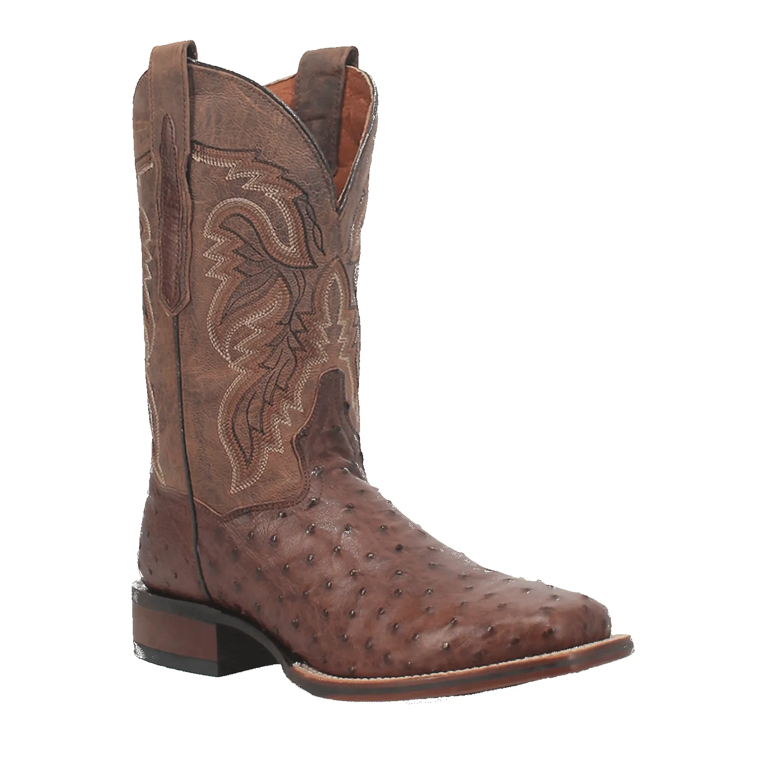 ALAMOSA FULL QUILL OSTRICH BOOT sold by Dan Post