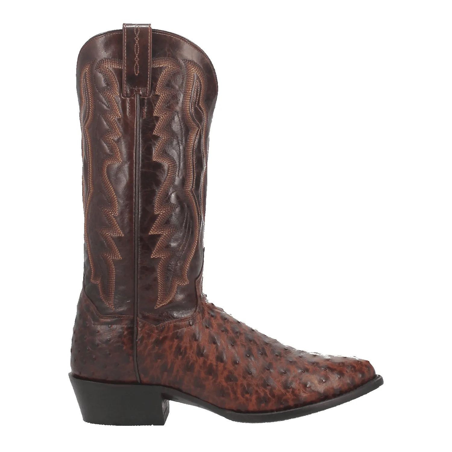 PERSHING FULL QUILL OSTRICH BOOT sold by Dan Post product image thumbnail 2