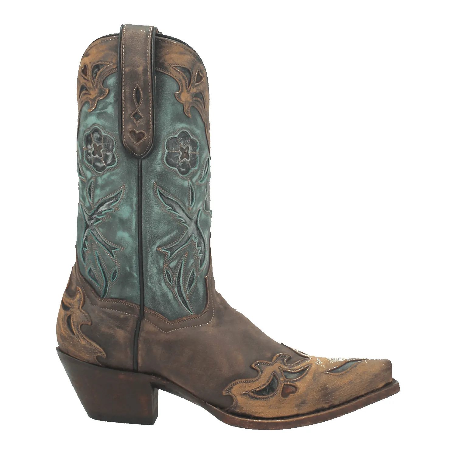 VINTAGE BLUEBIRD LEATHER BOOT sold by Dan Post product image thumbnail 2