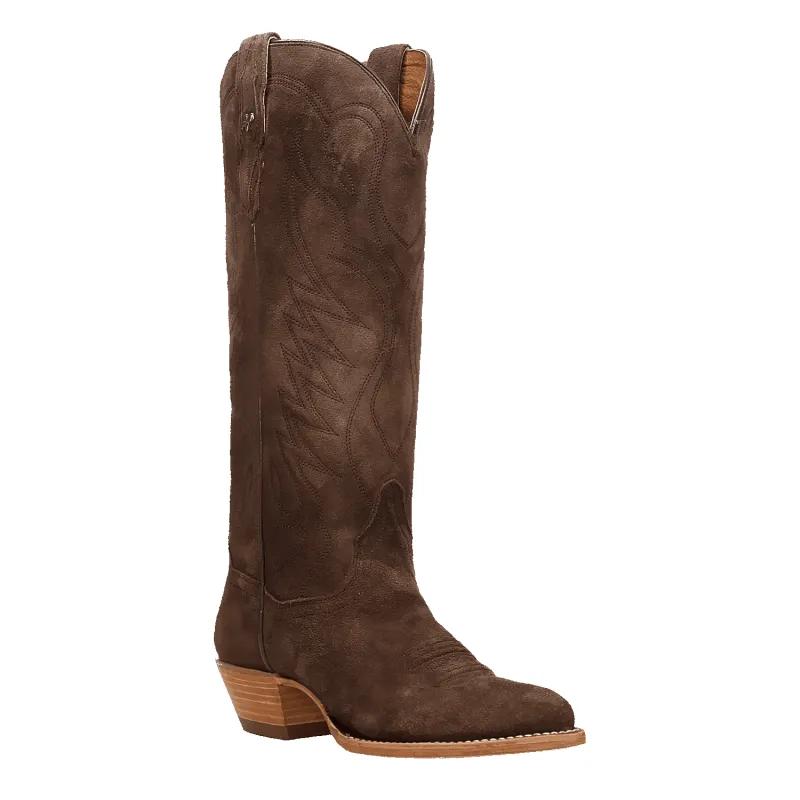 NEON PRAIRIE SUEDE LEATHER BOOT made by Dan Post