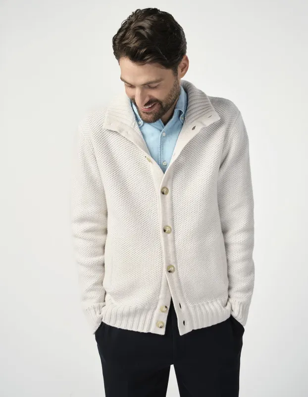 Cardigan Honeycomb made by Daniel Cremieux
