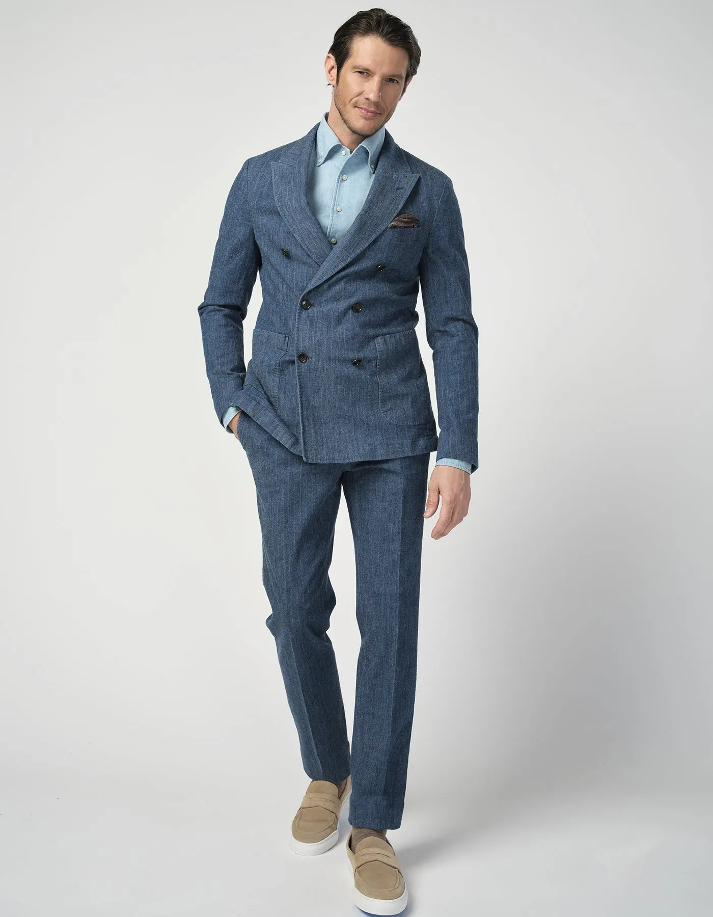 Veste en Denim Giulio sold by Daniel Cremieux product image thumbnail 3