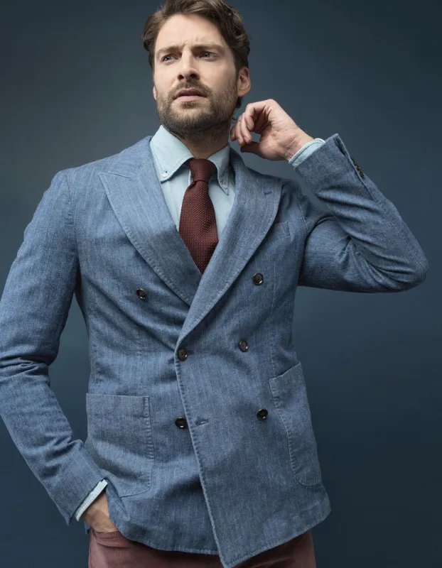 Veste en Denim Giulio made by Daniel Cremieux