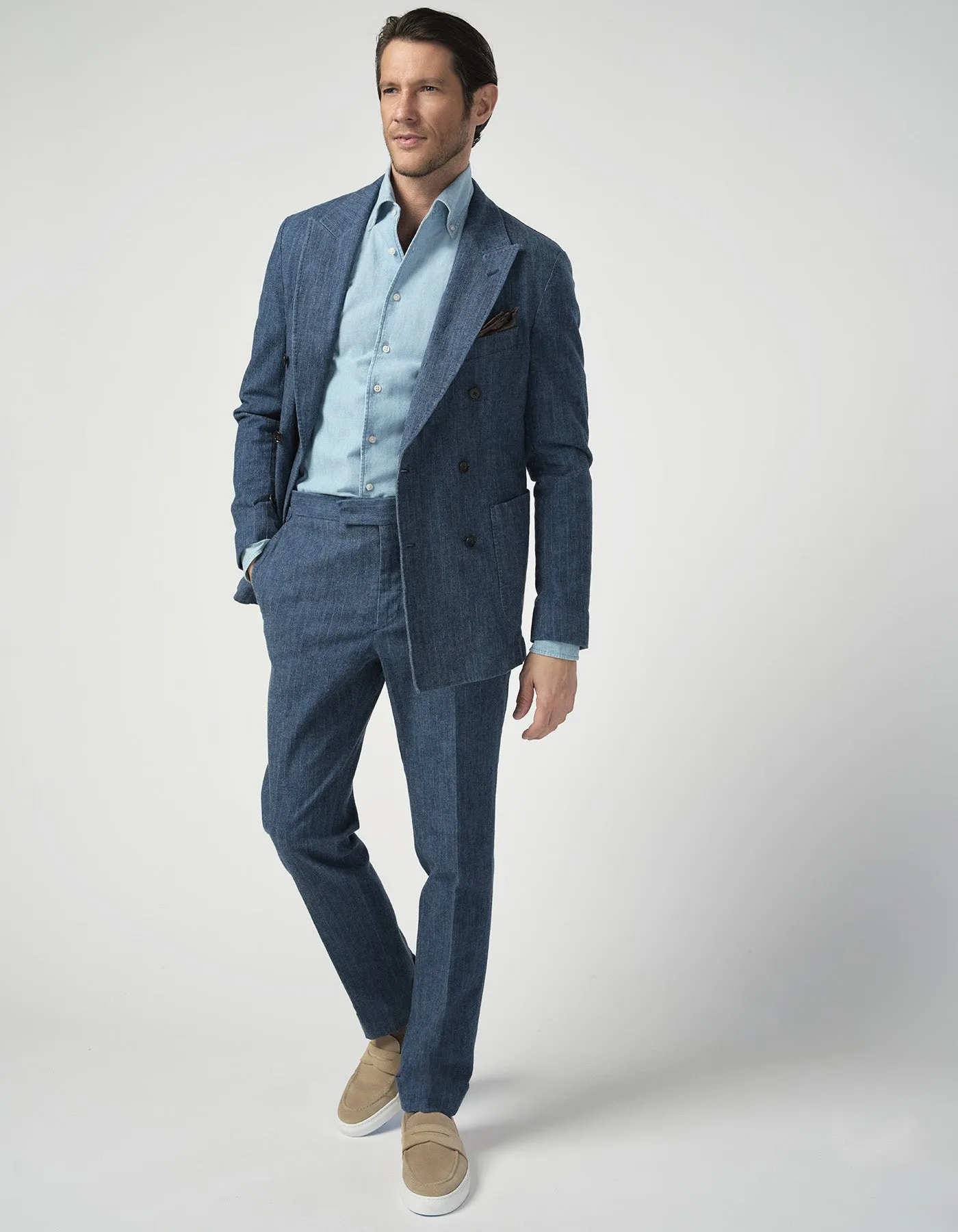 Veste en Denim Giulio sold by Daniel Cremieux product image thumbnail 4