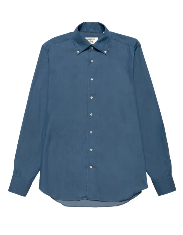 Chemise Monceau en Denim Délavé made by Daniel Cremieux
