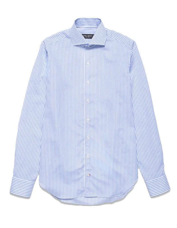 Chemise Fontelina en Lin À Rayures made by Daniel Cremieux