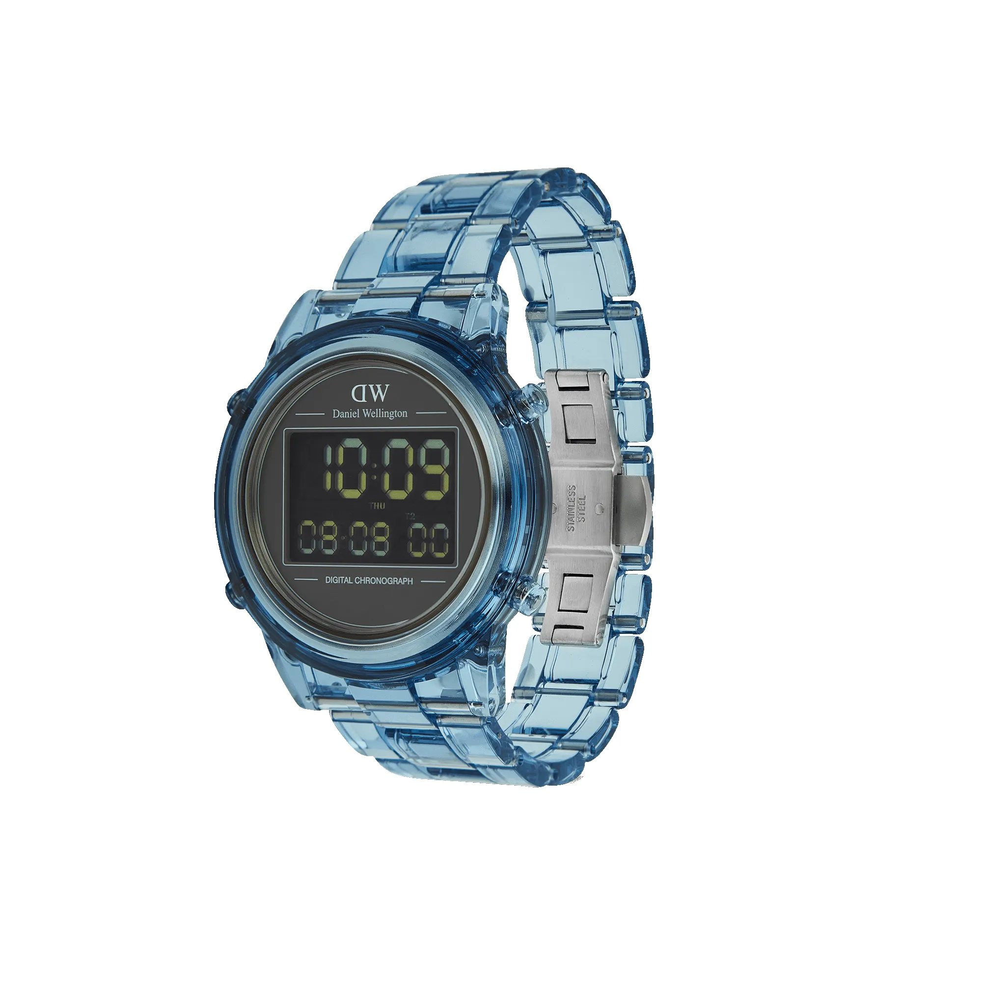 Retro Digital Light Blue Light Blue sold by Daniel Wellington product image thumbnail 4