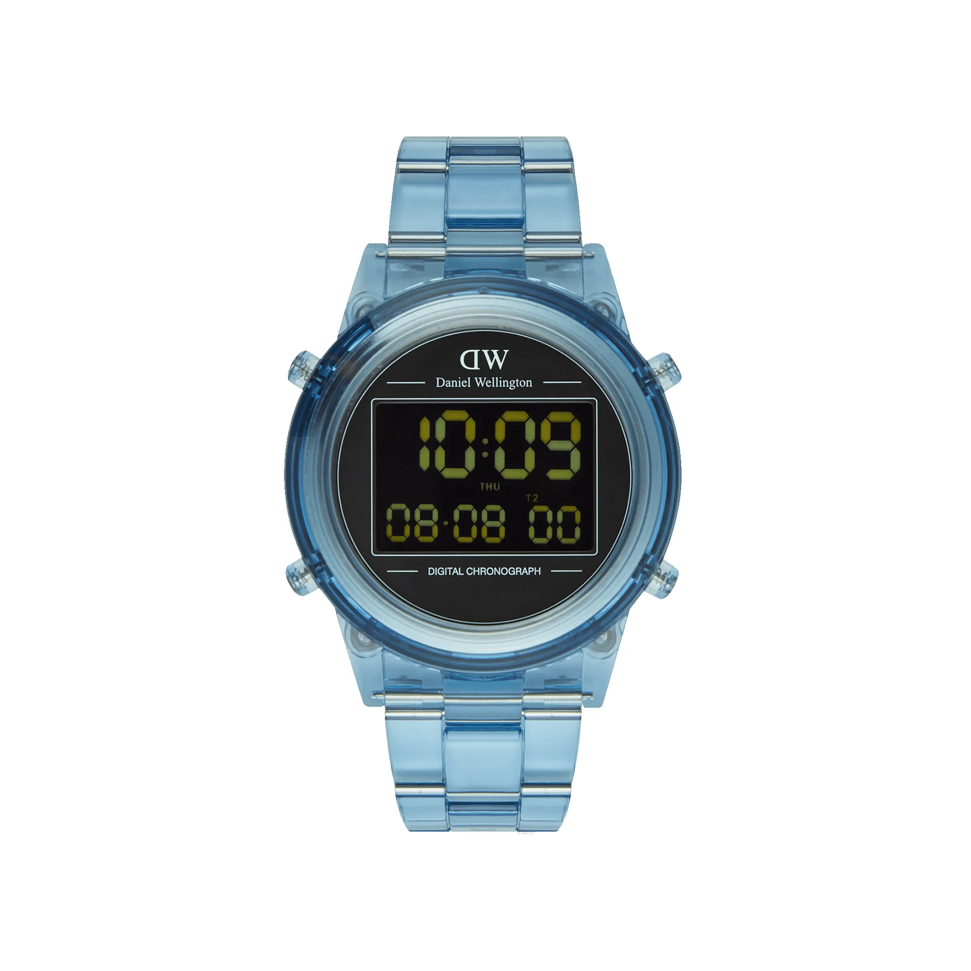 Retro Digital Light Blue Light Blue sold by Daniel Wellington