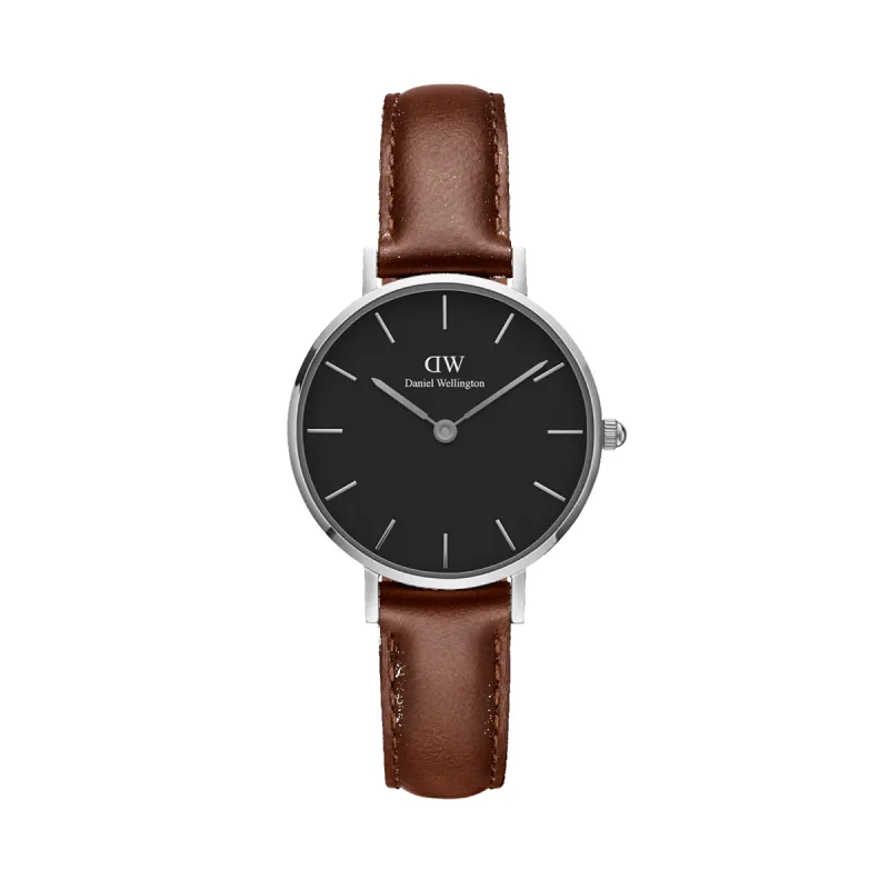 Petite St Mawes Black Silver sold by Daniel Wellington