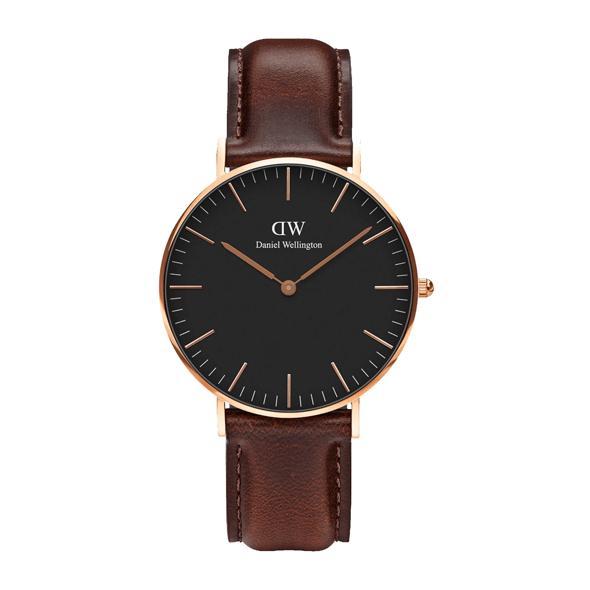 Classic Bristol Black Rose Gold sold by Daniel Wellington