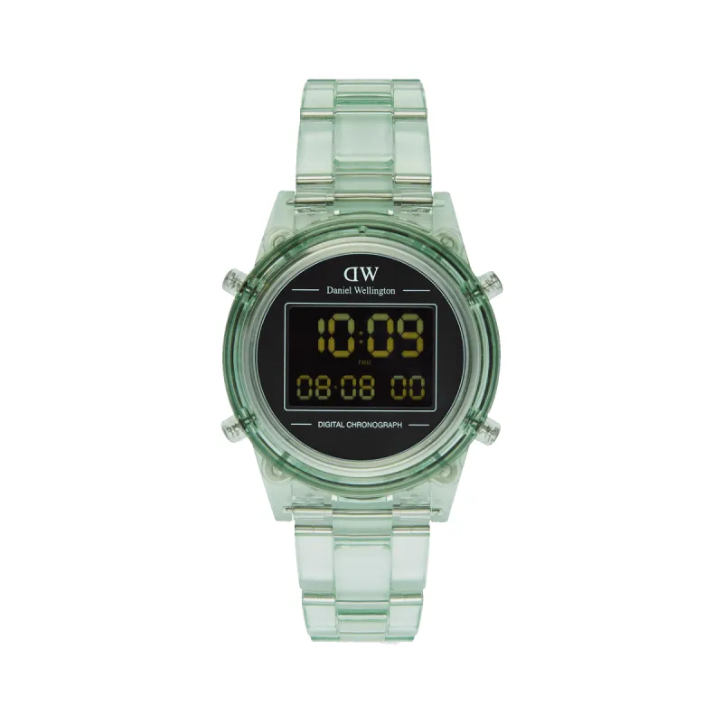 Retro Digital Light Green Light Green sold by Daniel Wellington