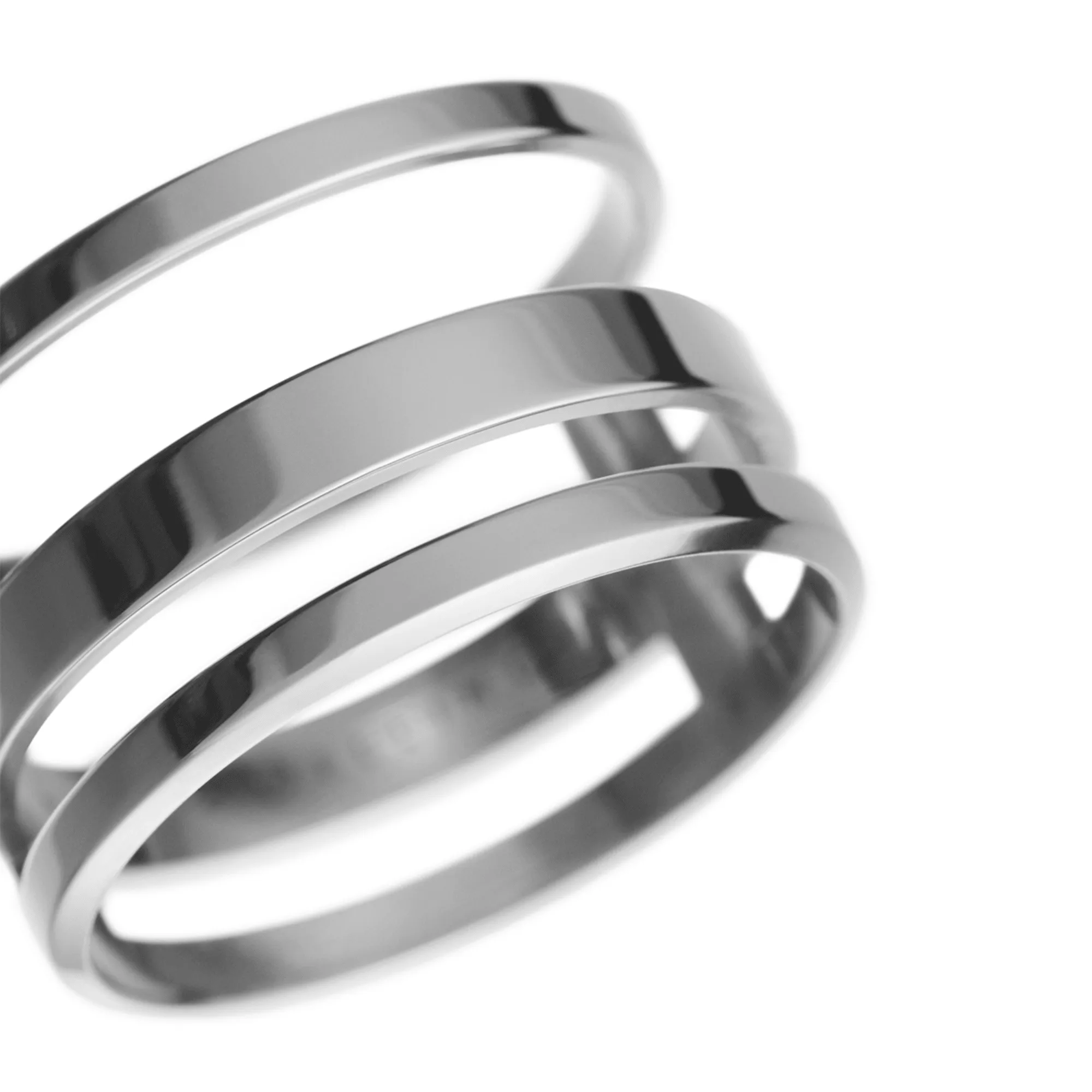 Elan Triad Ring Silver sold by Daniel Wellington product image thumbnail 3