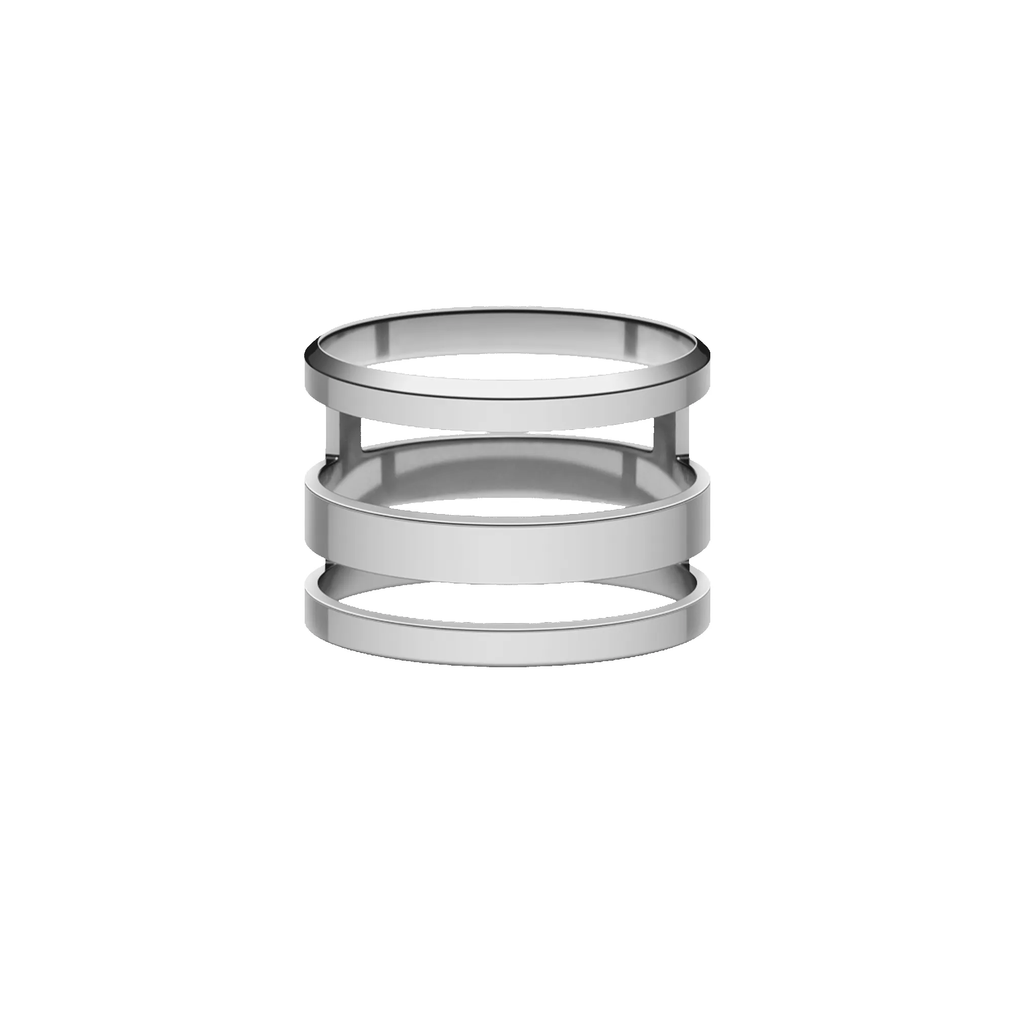 Elan Triad Ring Silver sold by Daniel Wellington product image thumbnail 2
