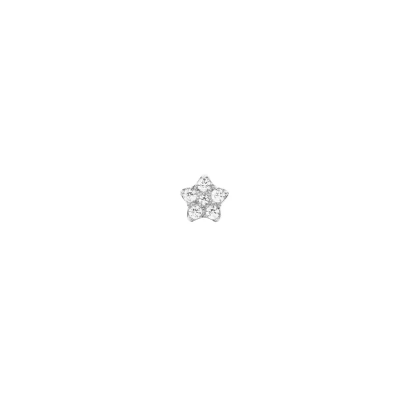 Crystal Star Stud Silver sold by Daniel Wellington