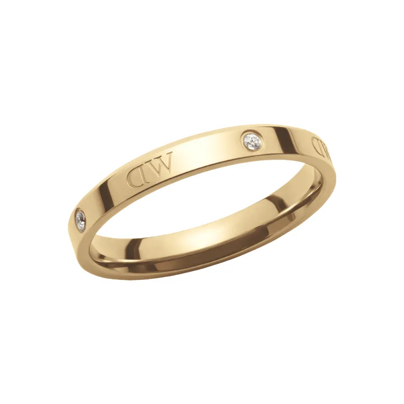 Classic Lumine Ring Gold sold by Daniel Wellington