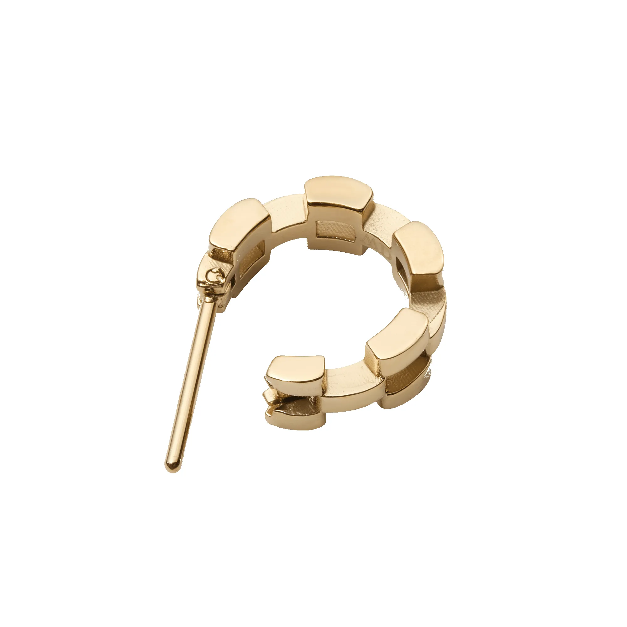 3-Link Earrings Gold sold by Daniel Wellington product image thumbnail 4