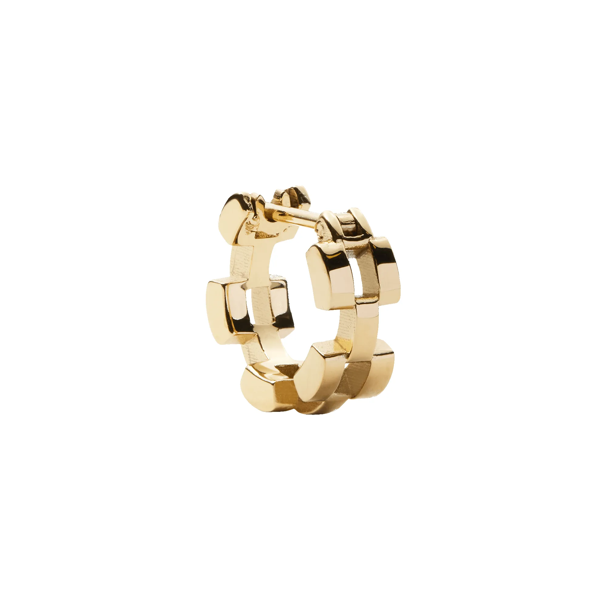 3-Link Earrings Gold sold by Daniel Wellington product image thumbnail 3