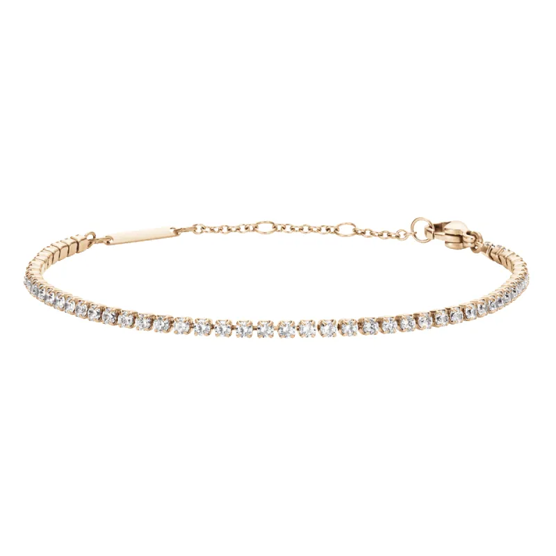 Classic Tennis Bracelet Rose Gold sold by Daniel Wellington