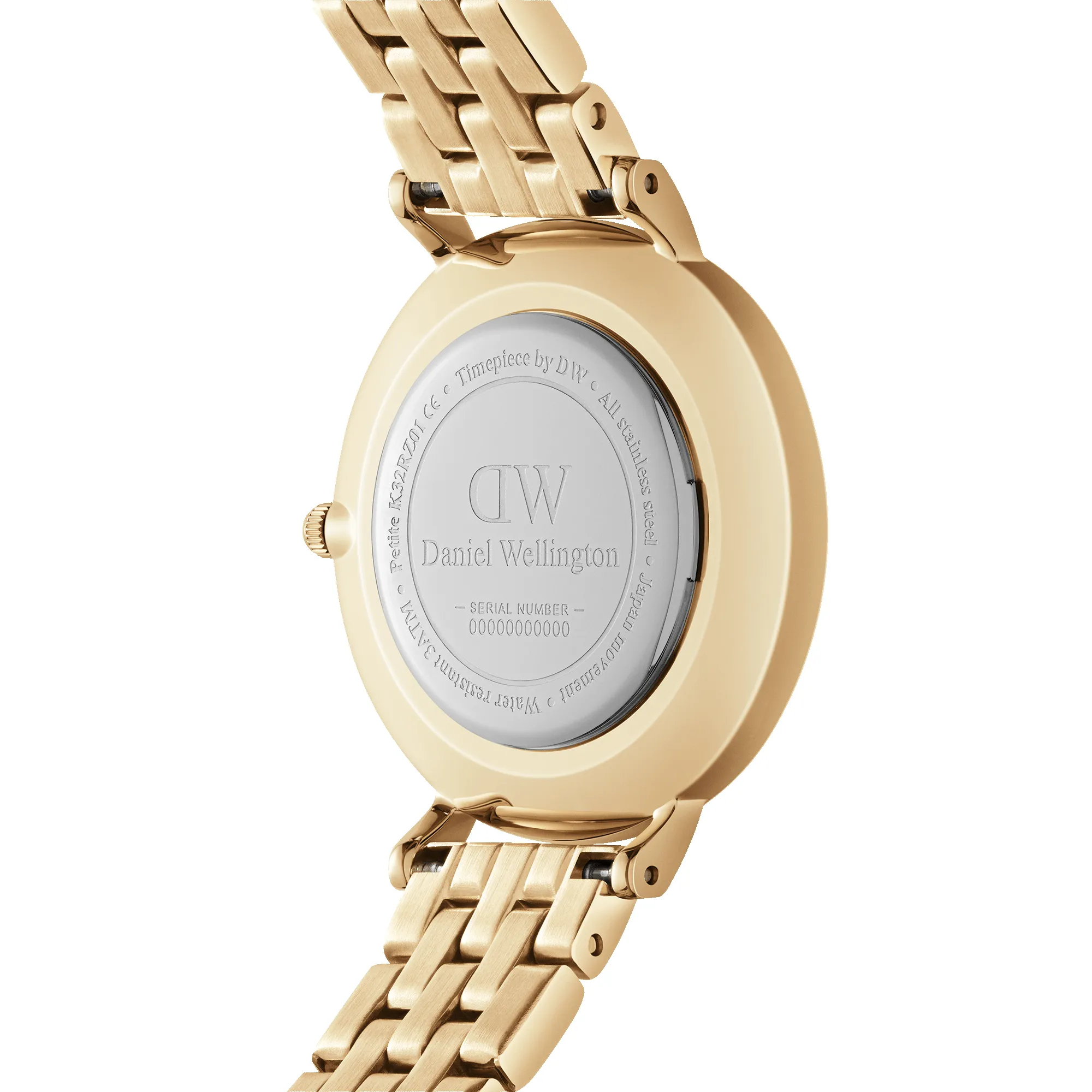 Petite Roman Numerals 5-Link Gold sold by Daniel Wellington product image thumbnail 4