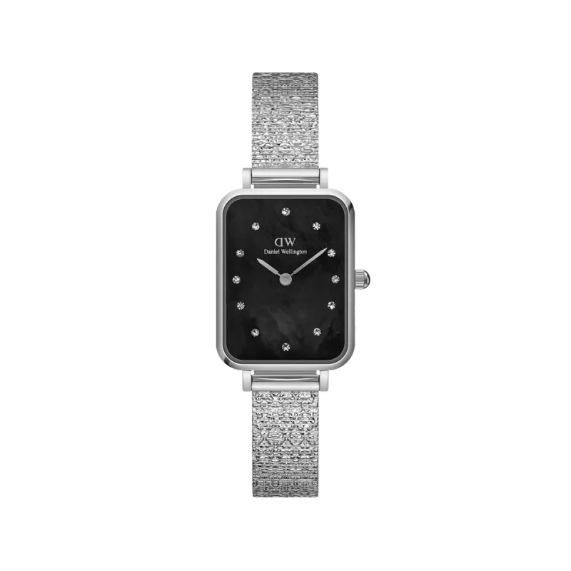 Quadro Lumine Pressed Piano Silver sold by Daniel Wellington