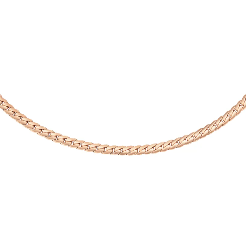 Flat Chain Necklace RG sold by Daniel Wellington