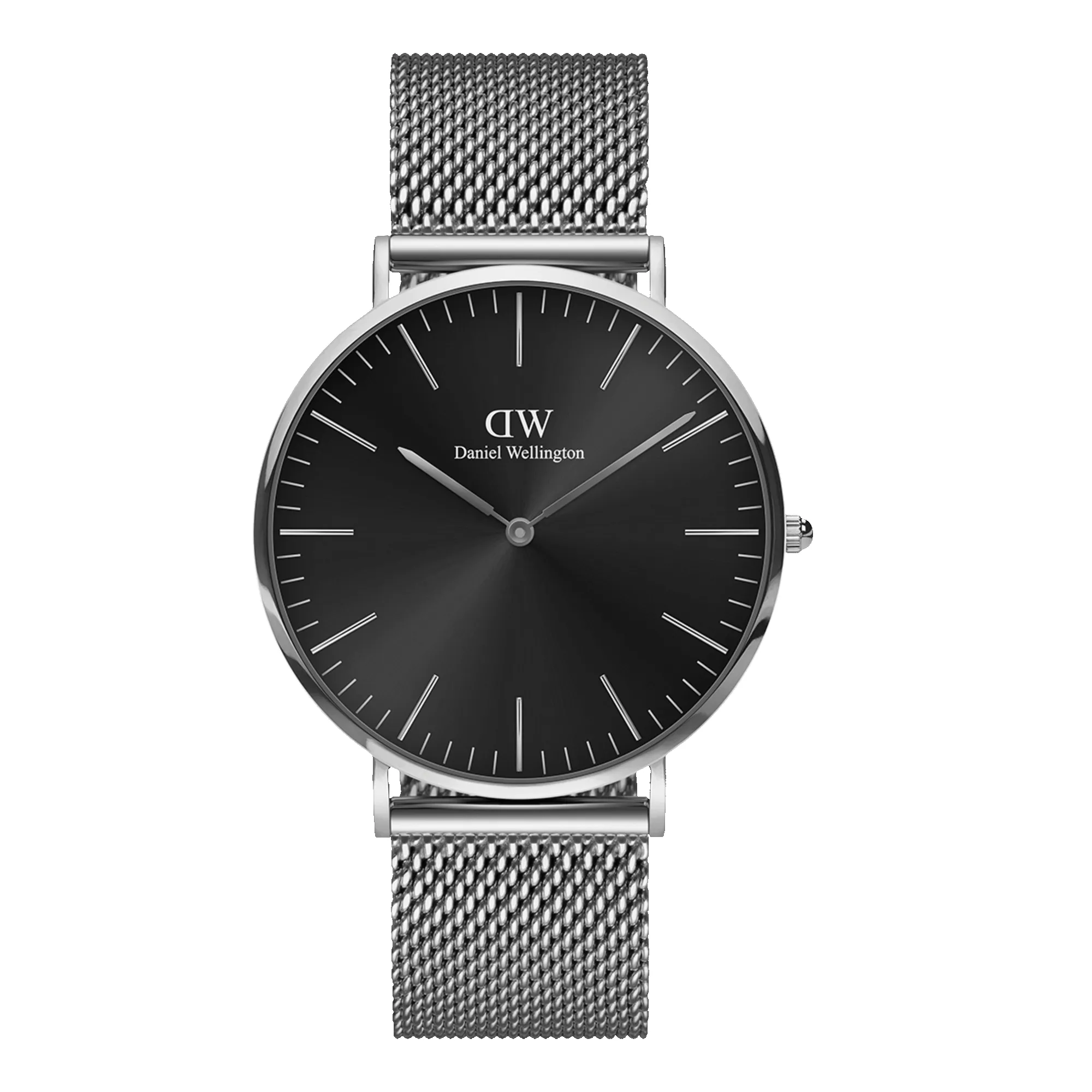 Classic Mesh Onyx sold by Daniel Wellington