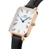 Quadro Roman Numerals Sheffield Rose Gold sold by Daniel Wellington