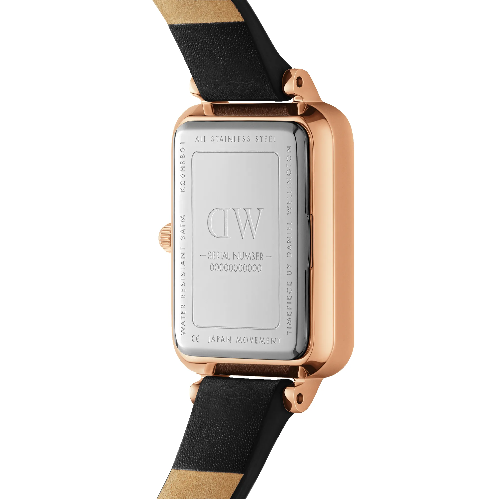 Quadro Roman Numerals Sheffield Rose Gold sold by Daniel Wellington product image thumbnail 4