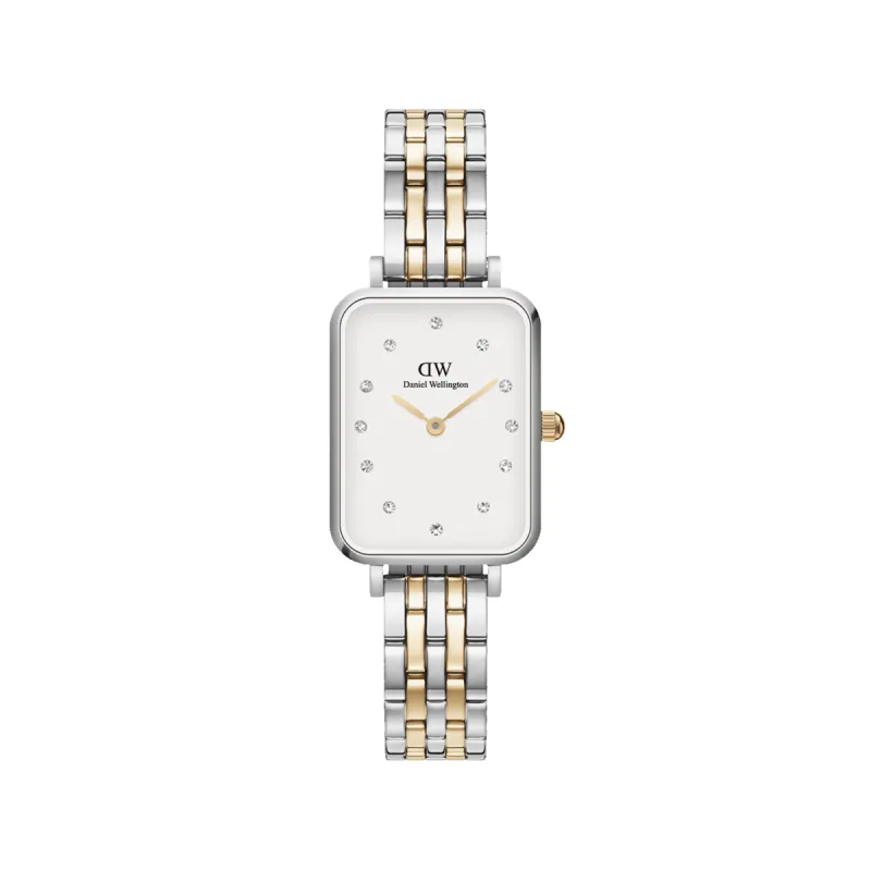 Quadro Lumine 5-link two-tone sold by Daniel Wellington