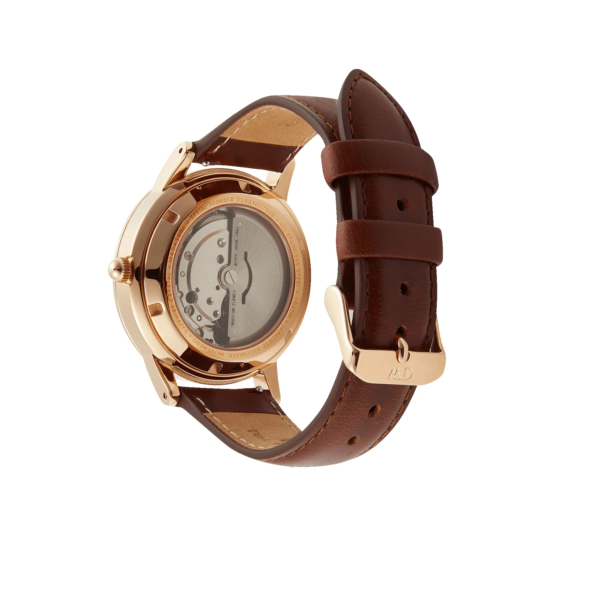 Iconic St Mawes Automatic Rose Gold sold by Daniel Wellington product image thumbnail 5
