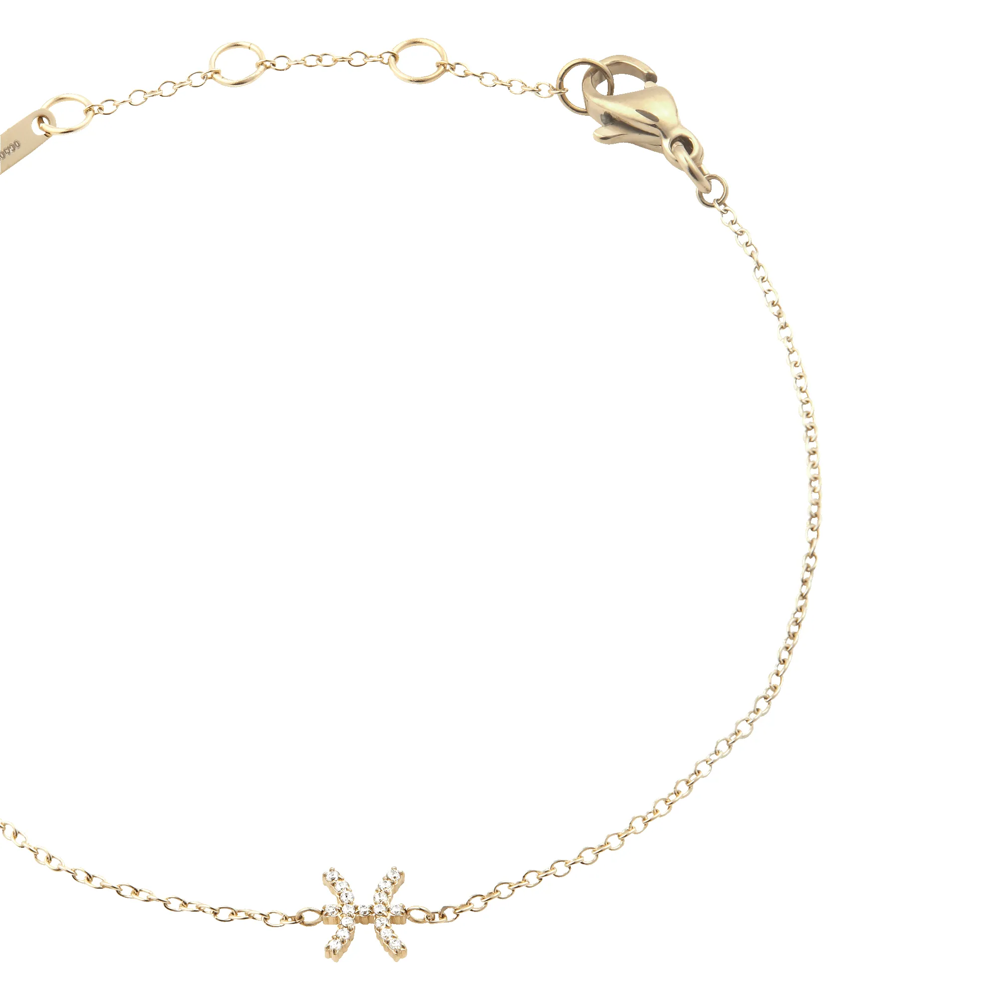 Crystal Zodiac Chain Bracelet Gold sold by Daniel Wellington product image thumbnail 3