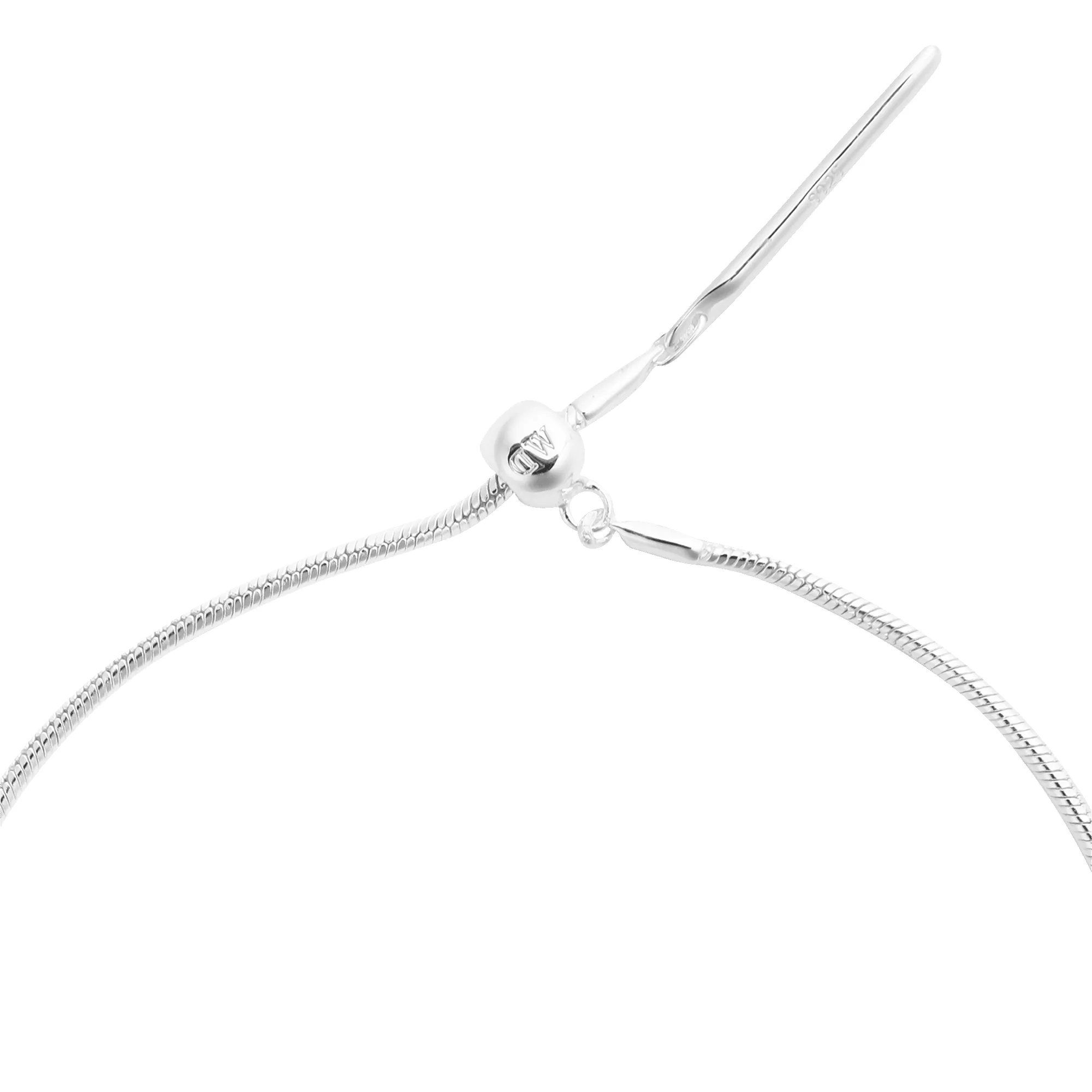 Charms Snake Bracelet S925 Sterling Silver sold by Daniel Wellington product image thumbnail 5