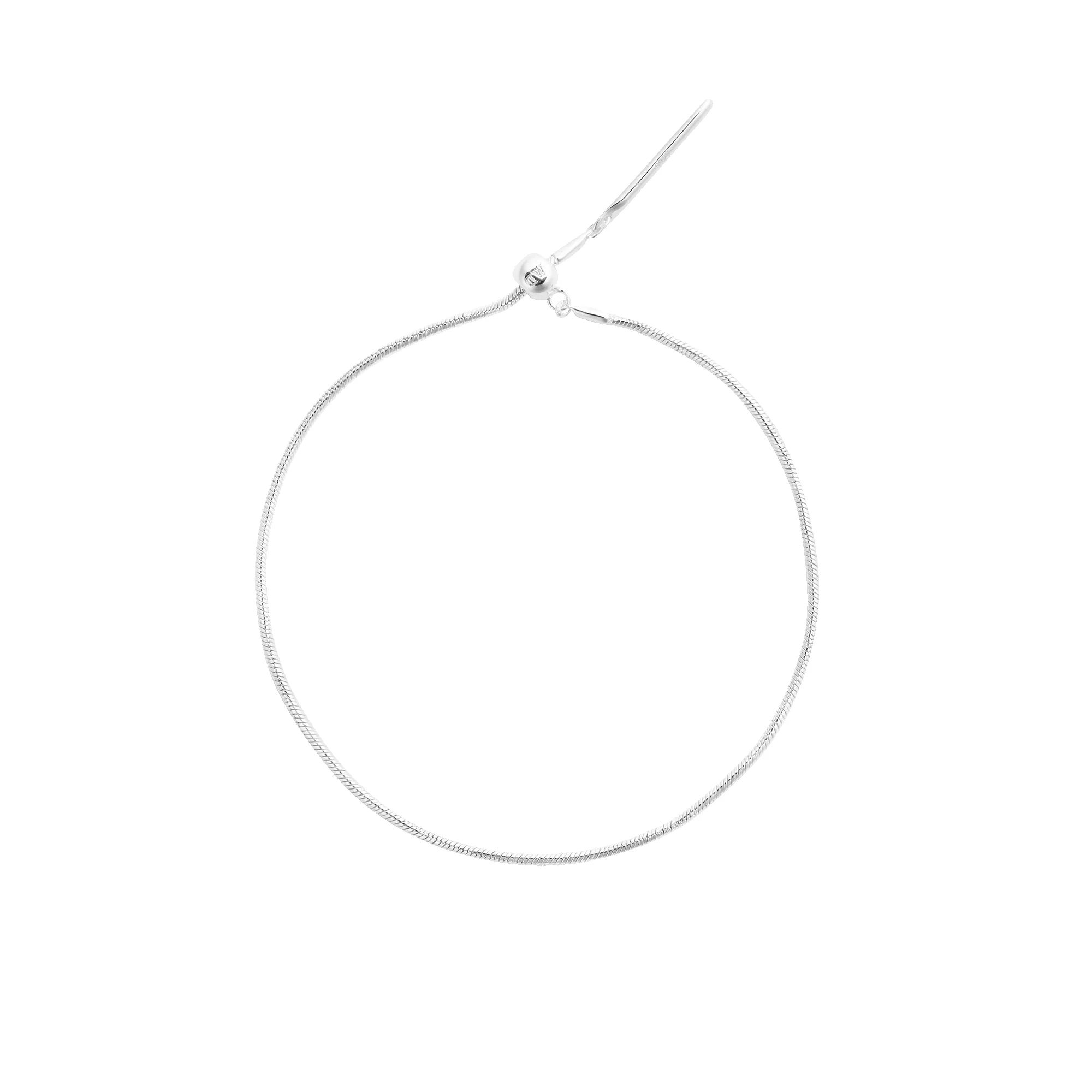 Charms Snake Bracelet S925 Sterling Silver sold by Daniel Wellington