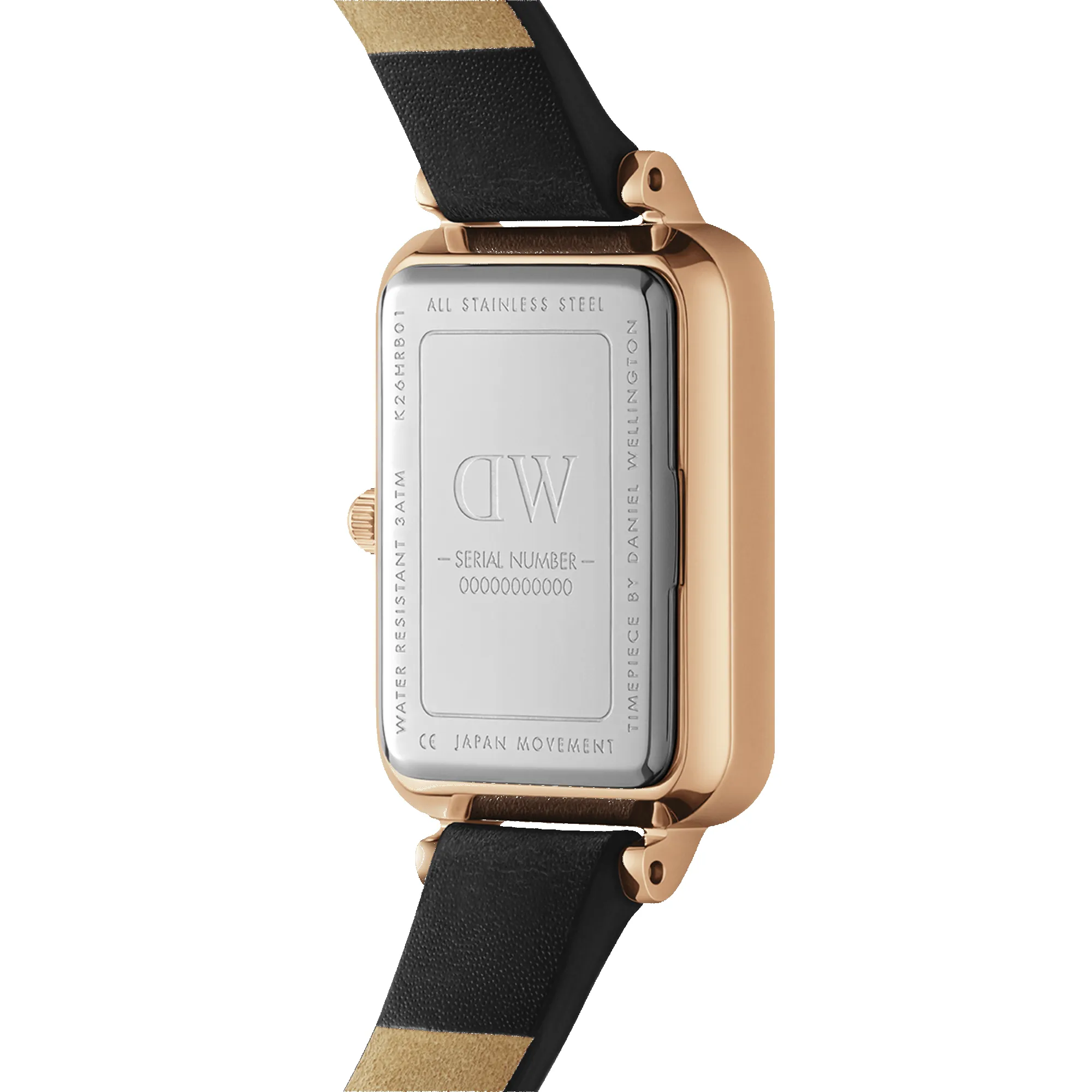 Quadro Pressed Sheffield Rose Gold sold by Daniel Wellington product image thumbnail 4