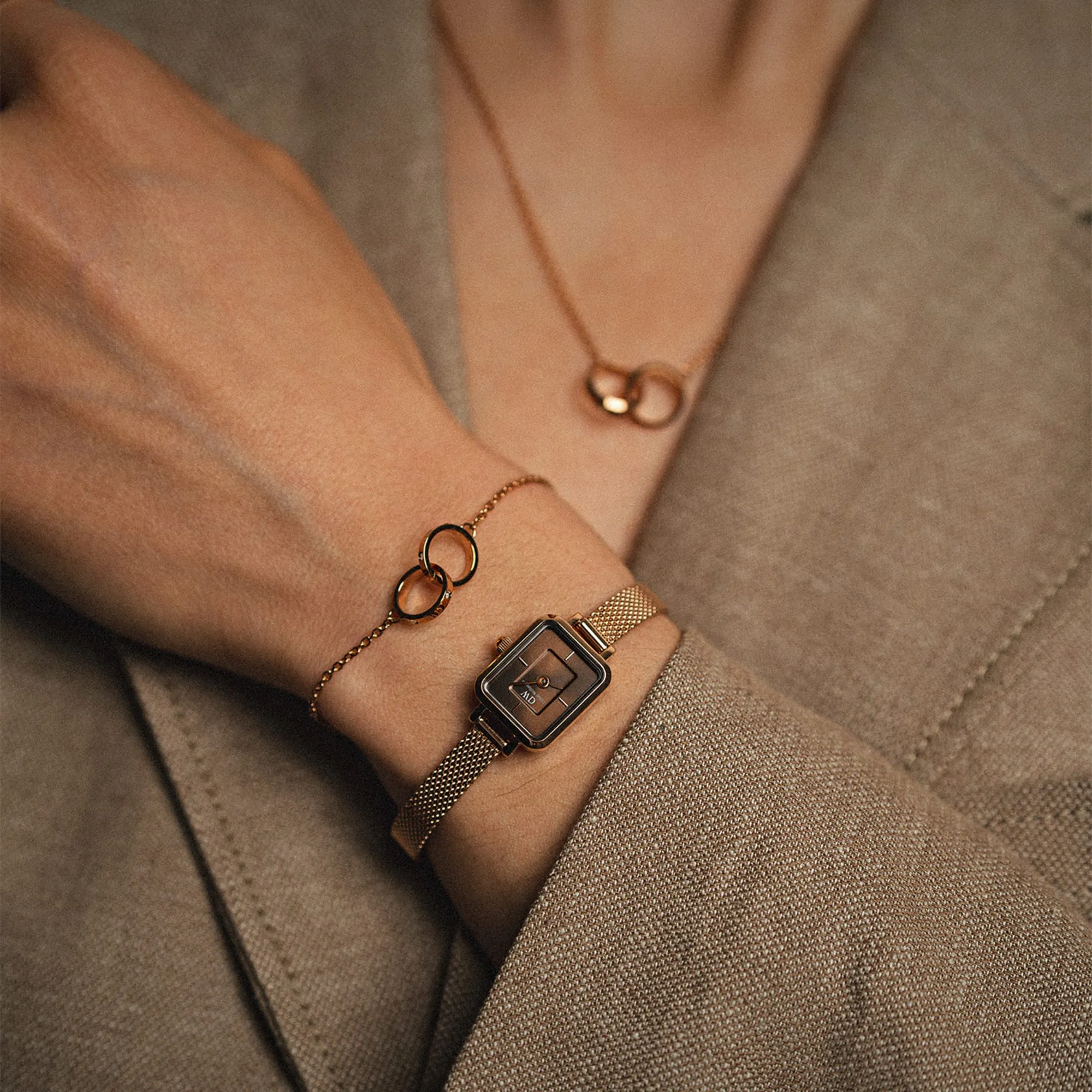 Quadro Mini Melrose Amber sold by Daniel Wellington product image thumbnail 2