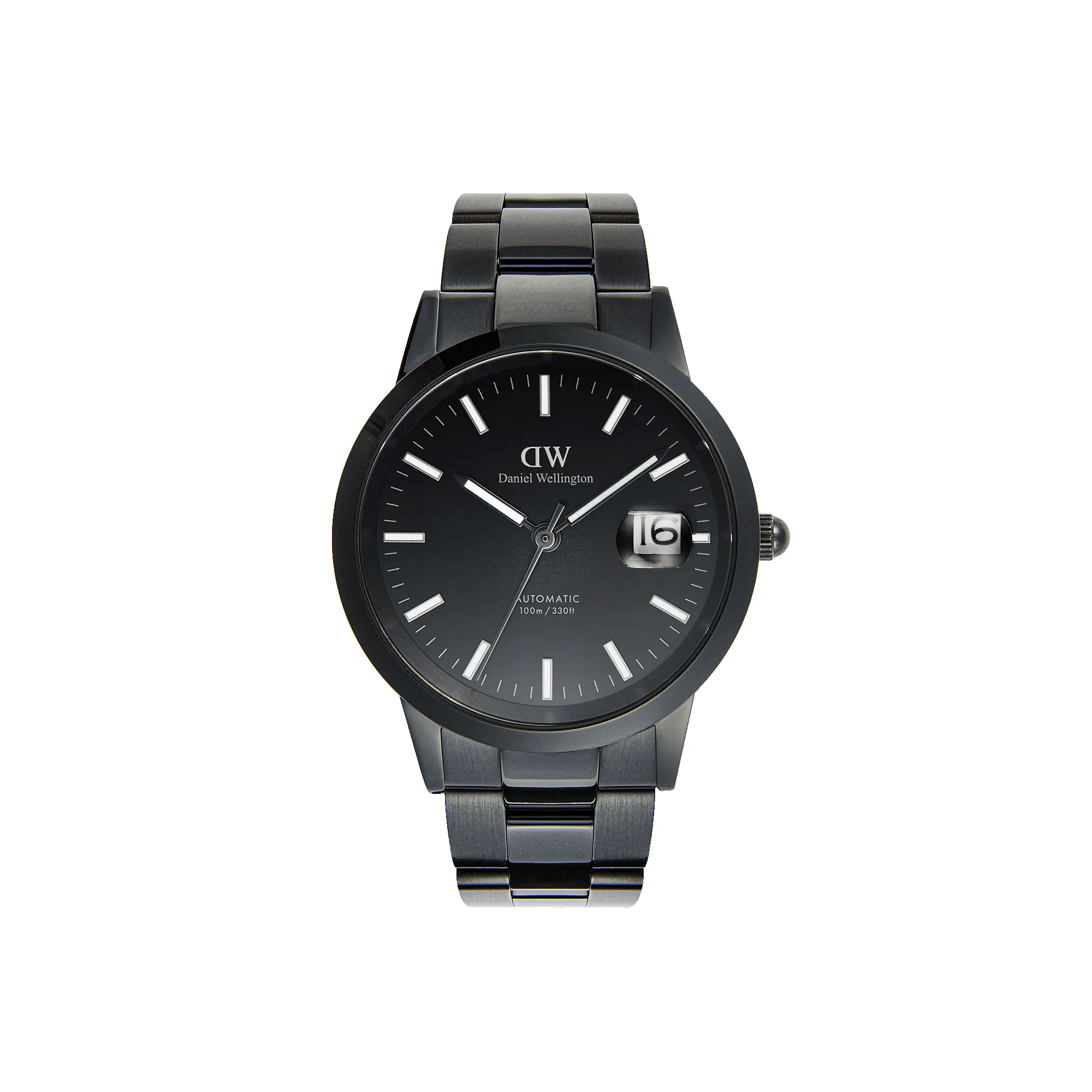 Iconic Link Automatic Black sold by Daniel Wellington